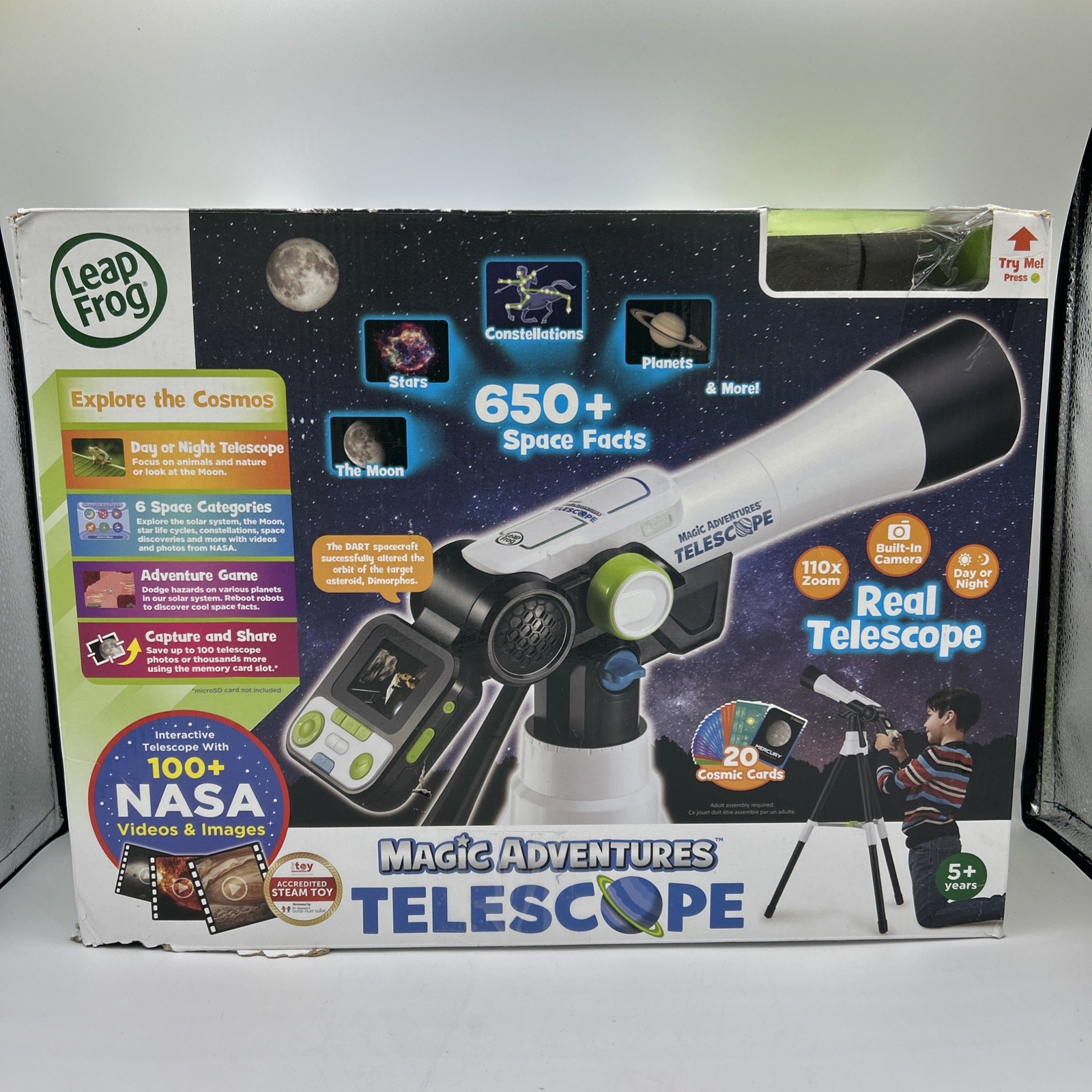 Leapfrog Magic Adventures Telescope ( English Version ) OPEN BOX