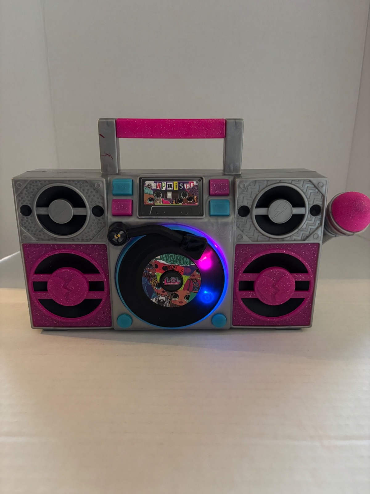 LOL Surprise Remix Sing Along Karaoke Boombox with Microphone & Lights