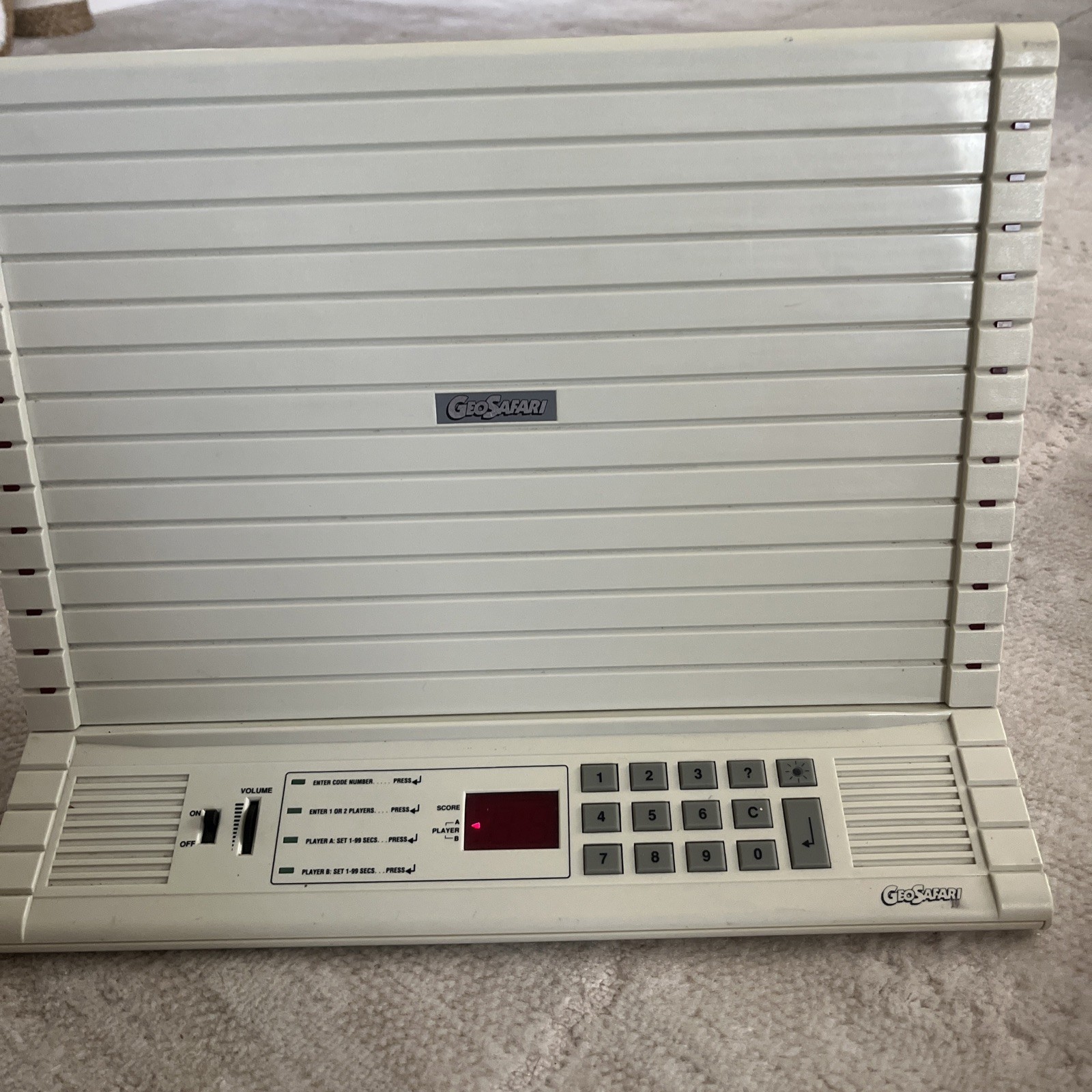 Geosafari Base Unit EI-8800 – Tested Works Great