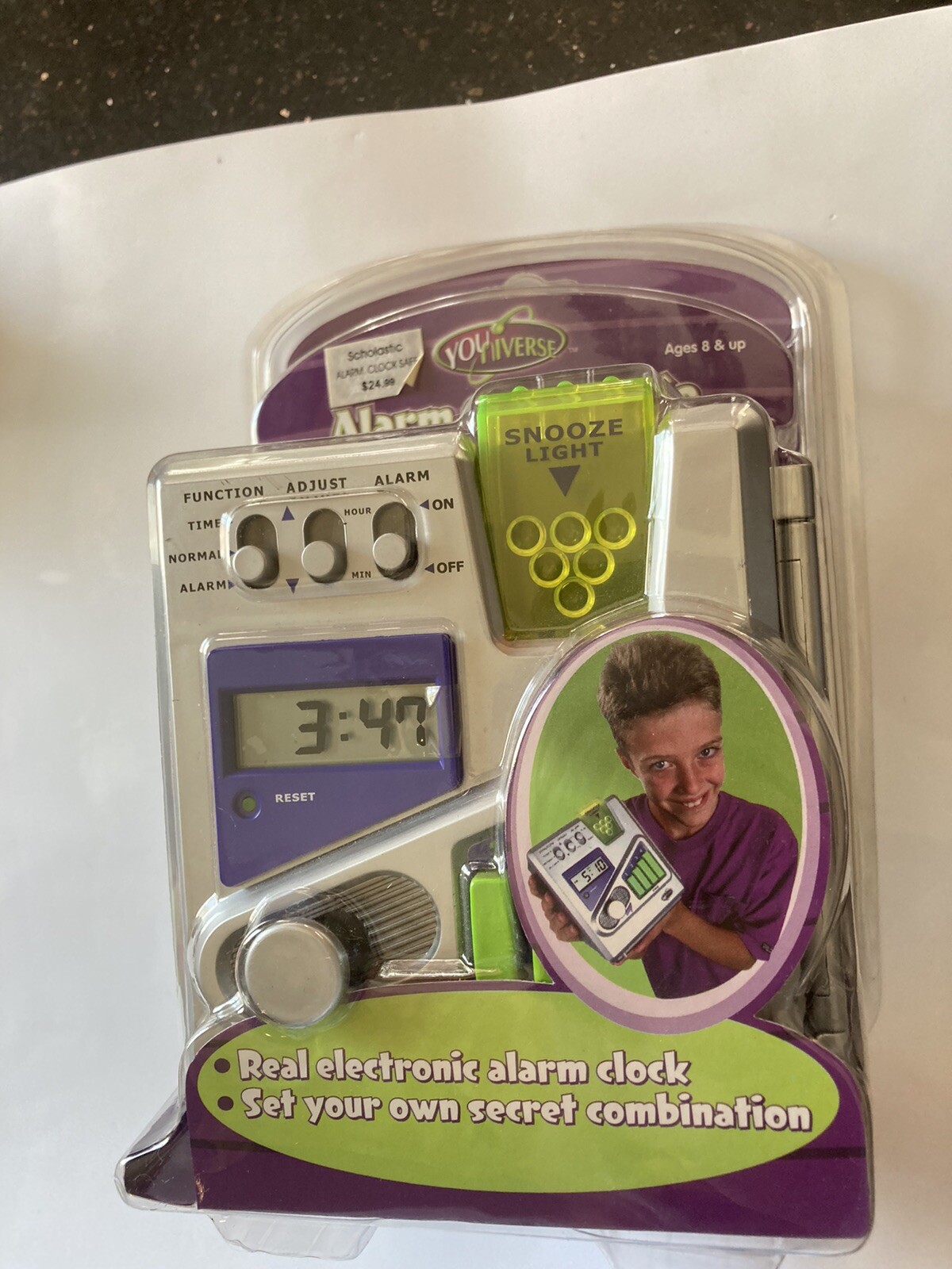 NIB Collector Toy 2004 YoUniverse Alarm Clock Safe Summit Learning Machine