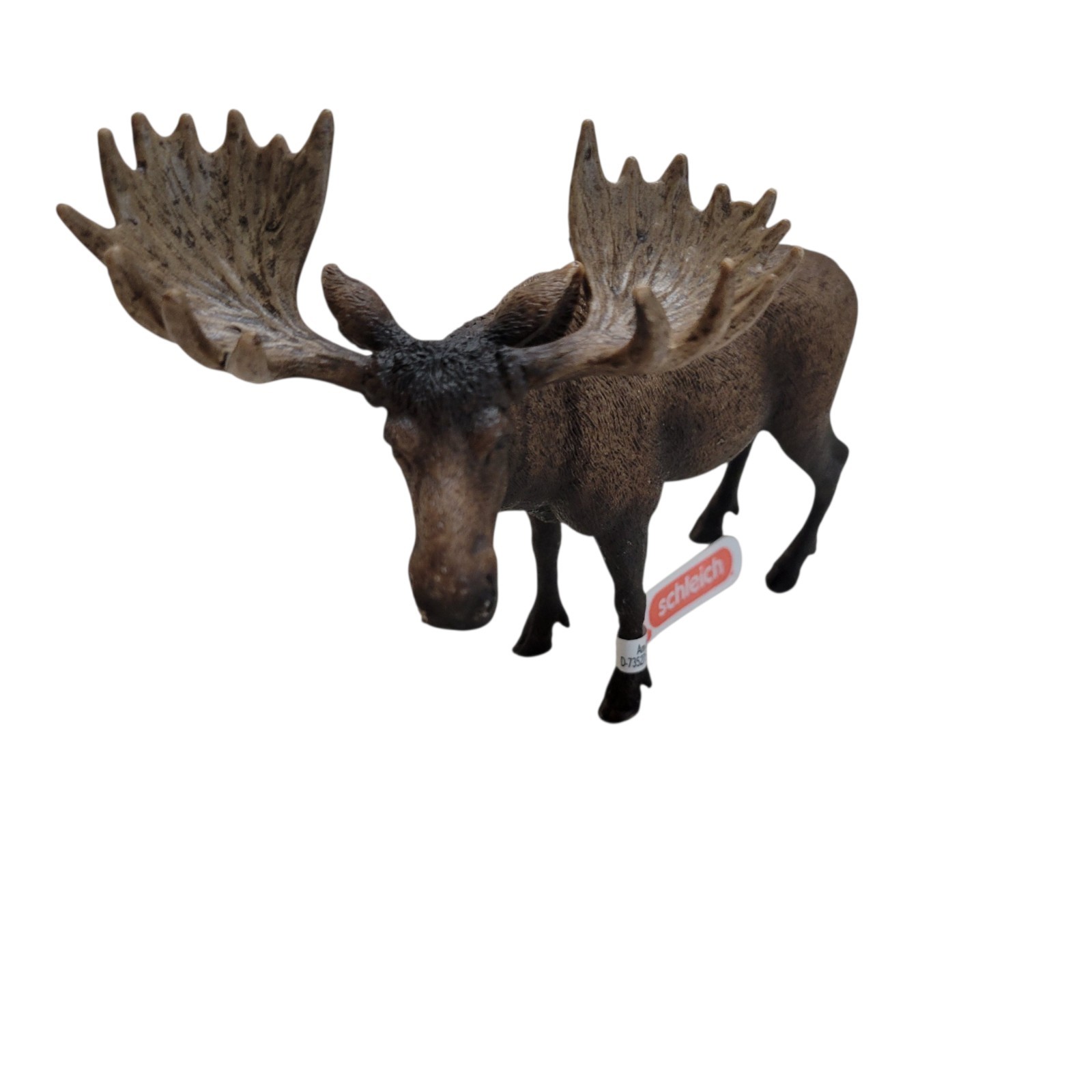 Schleich Moose Bull Action Figure Brown Wild Life Toy Figurine 14781 New
