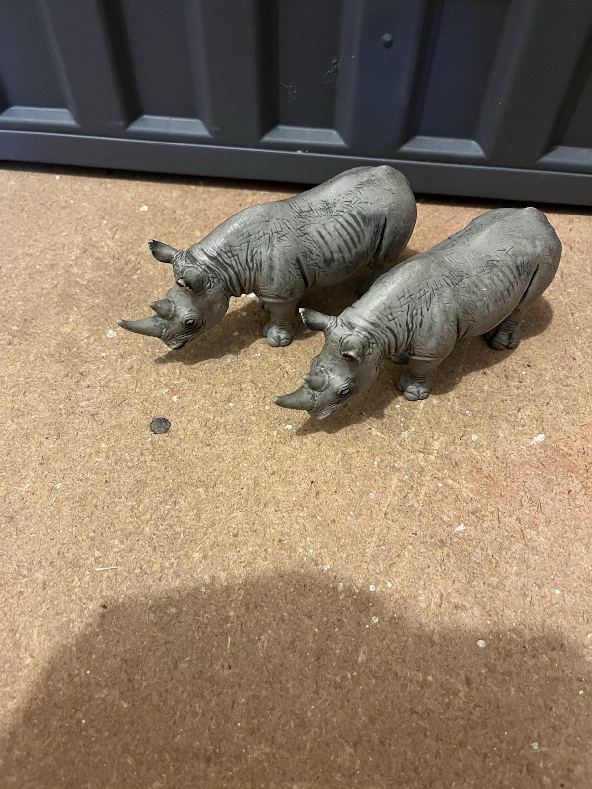 Schleich Rare Find Retired Rhinos Excellent Good Condition Pre Owned See Pics