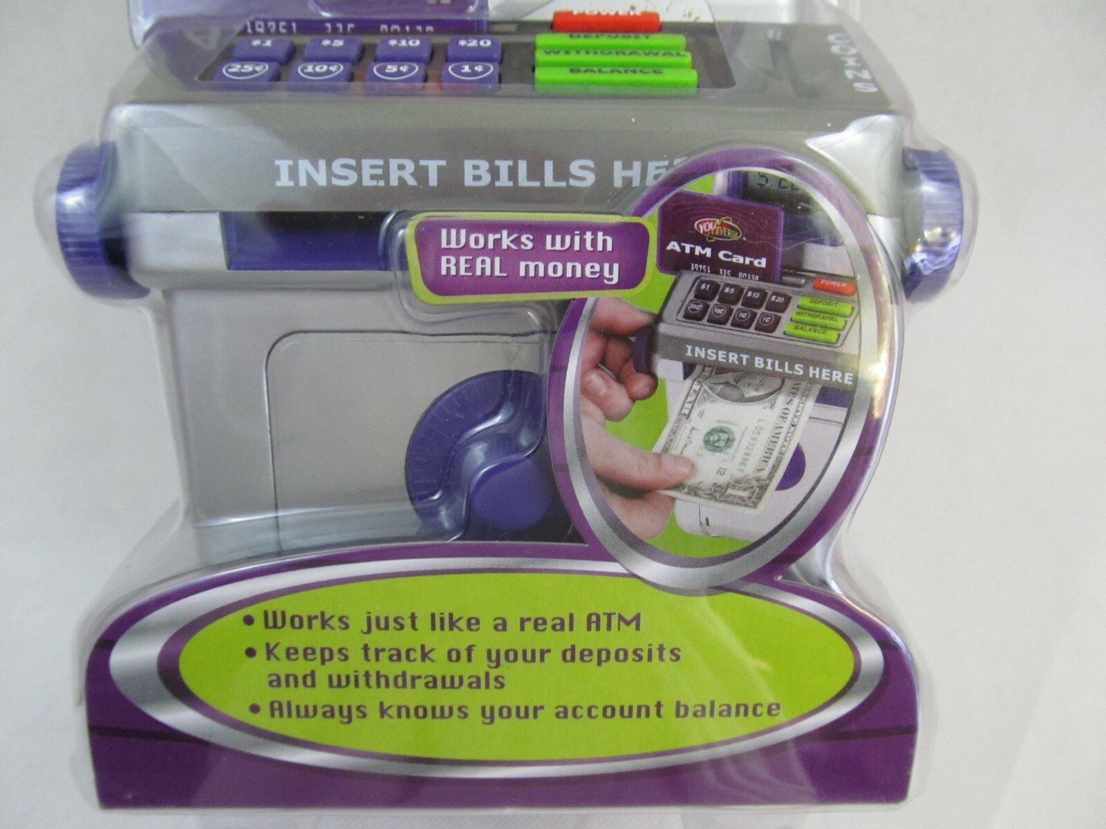 NIB Collector Toy 2004 YoUniverse ATM Savings Bank Summit Learning Machine