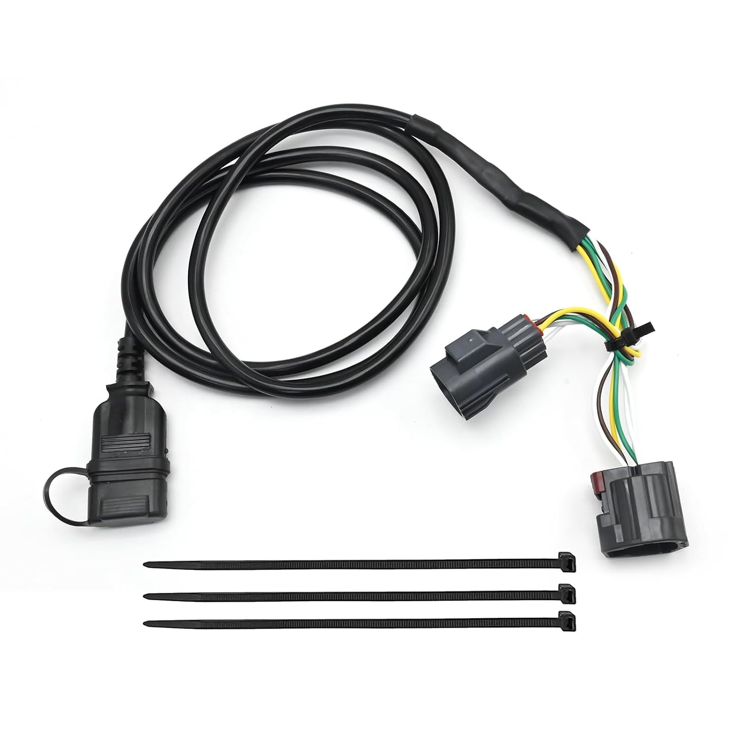 4-Pin Trailer Wiring Harness 67 Inches for Jeep Wrangler 2/4 Door 2007-20