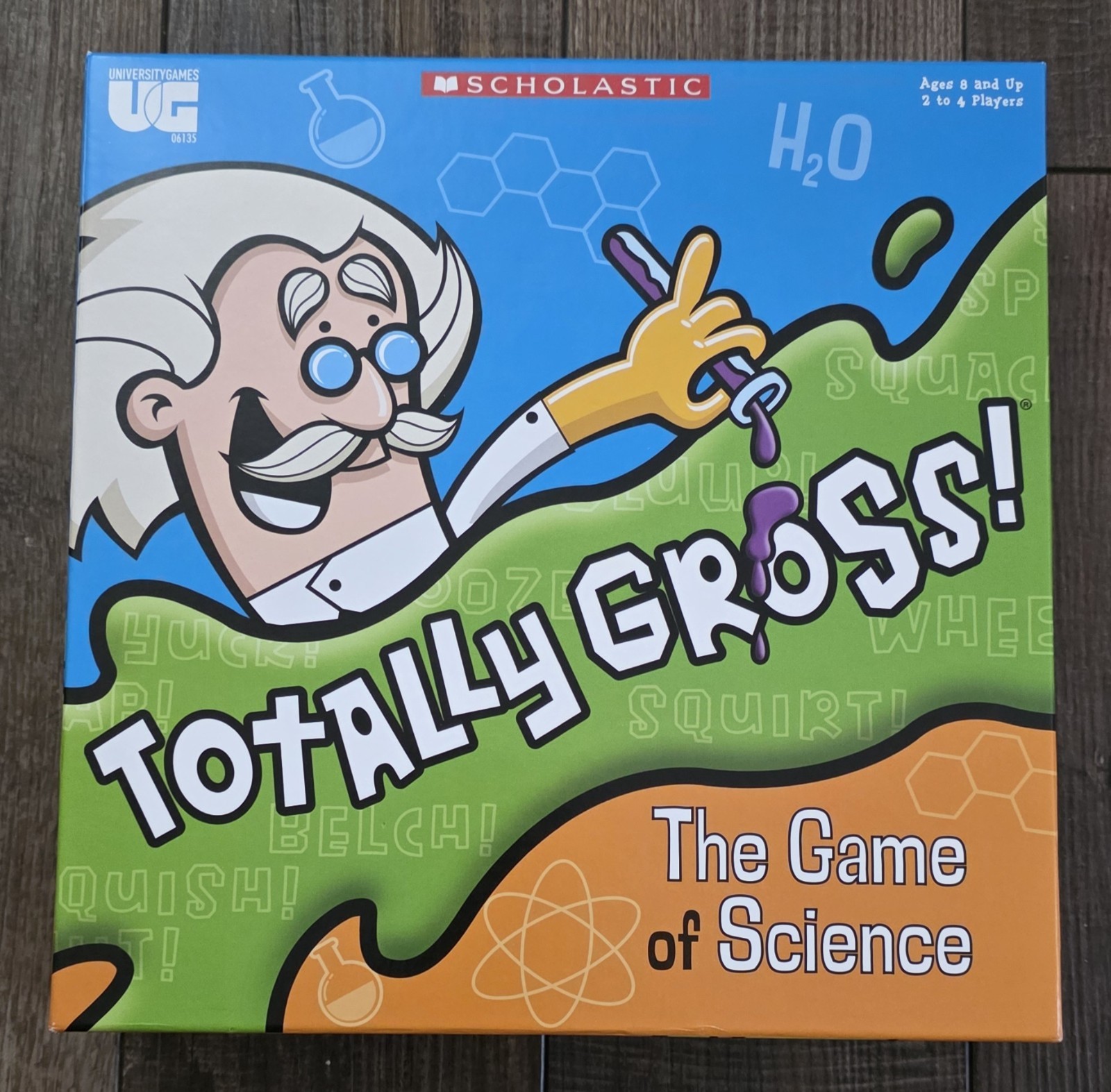 Scholastic University Games Totally Gross The Game Of Science Ages 8+