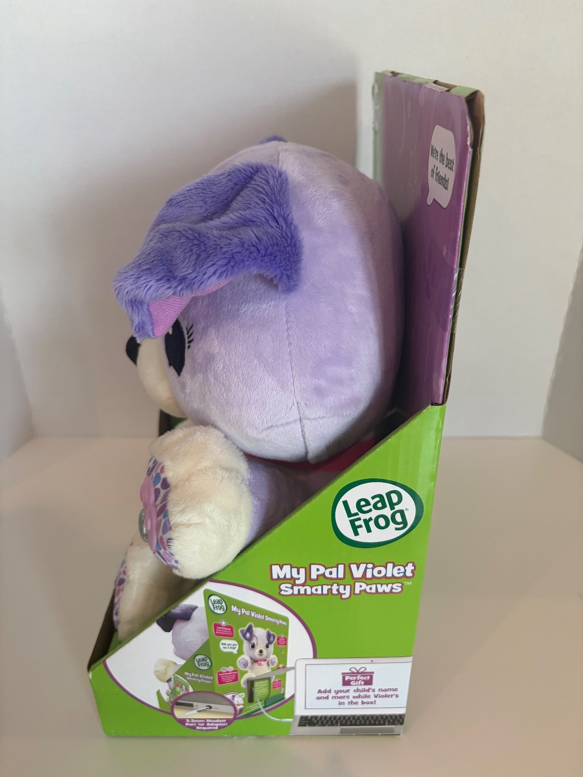 LeapFrog My Pal Violet Smarty Paws Interactive Plush Learning Toy NEW