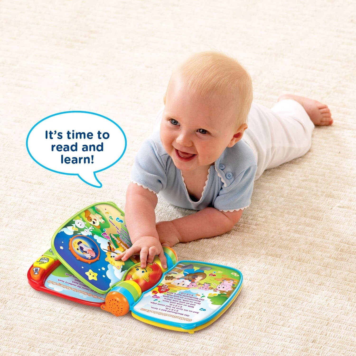 Interactive Musical Nursery Rhymes Book for Kids 6 Months – 3 Years Old