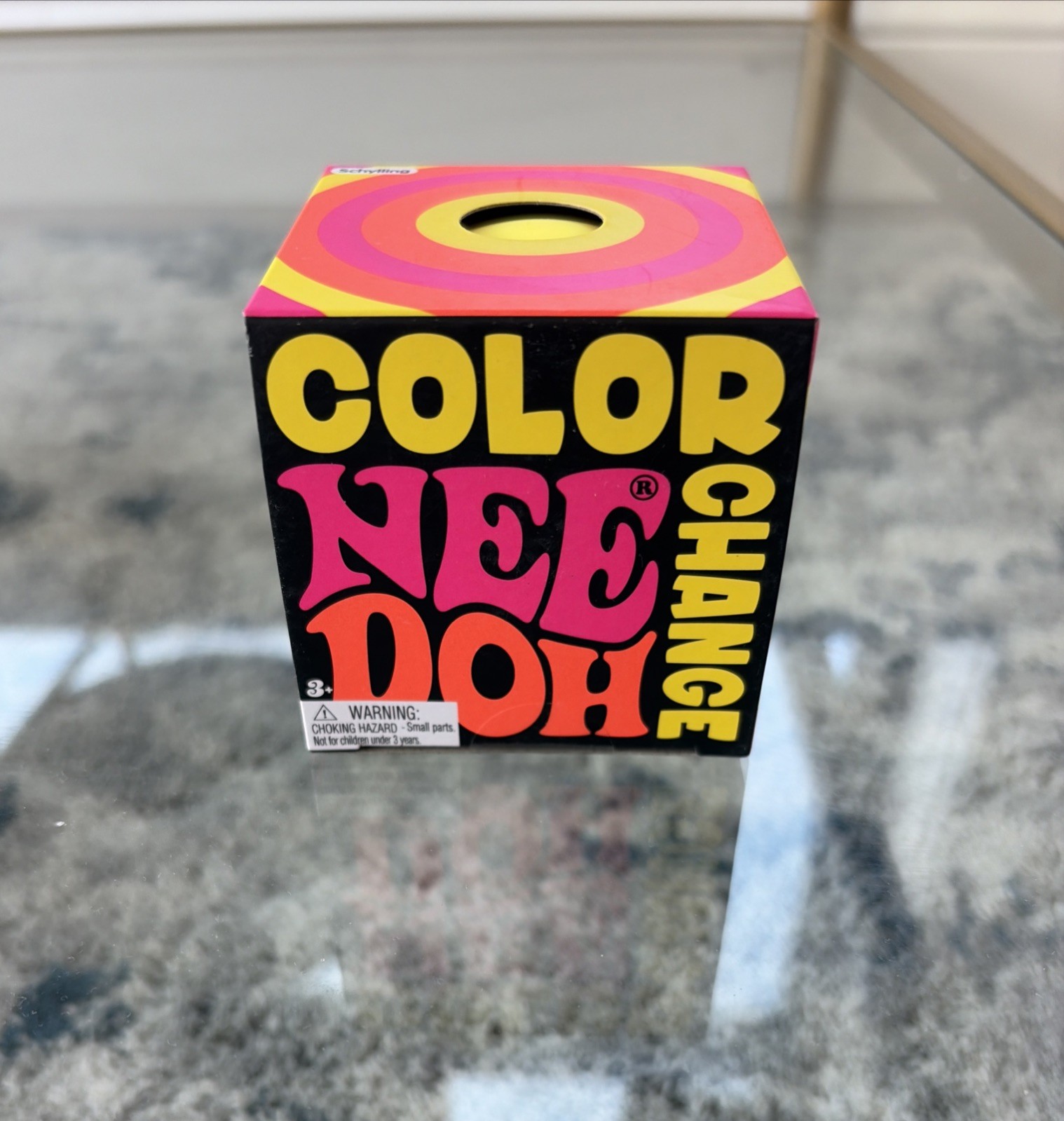 NeeDoh Color Changing – YELLOW – NEW SEALED – Authentic, Viral, Fast Shipping
