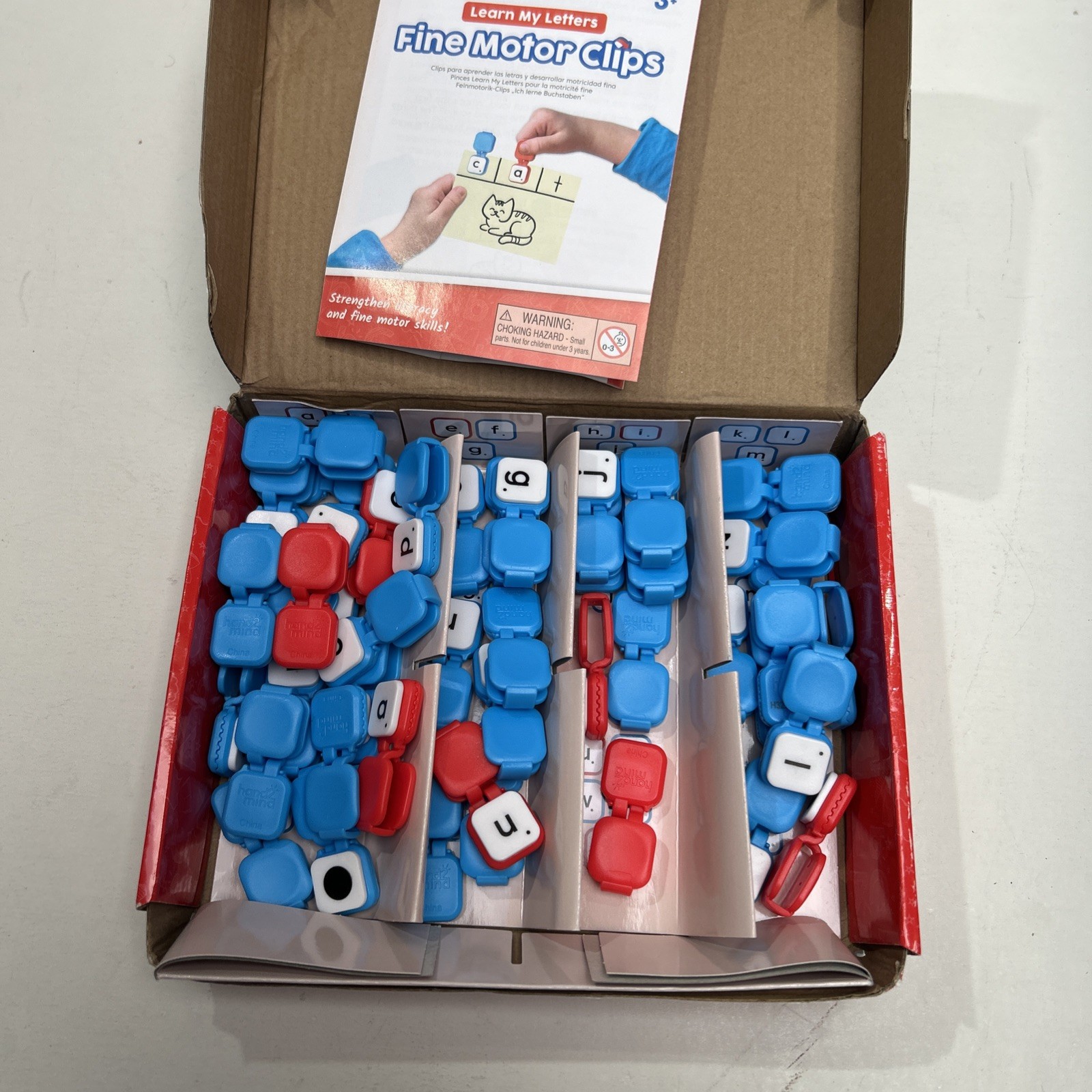 Hand 2 Mind Fine Motor Clips Ages 3+