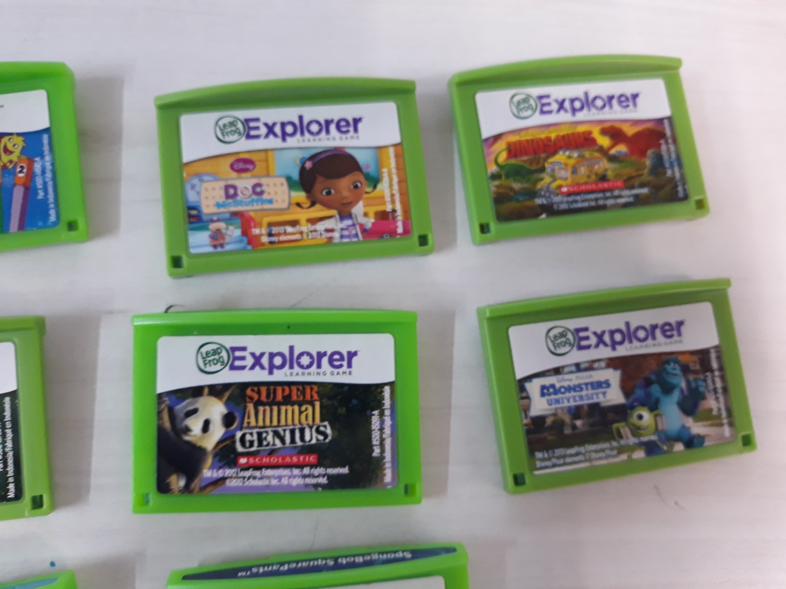 10 Leap Frog LeapPad Explorer Learning Game lot LeapPad 1 2 3 Plus Extra