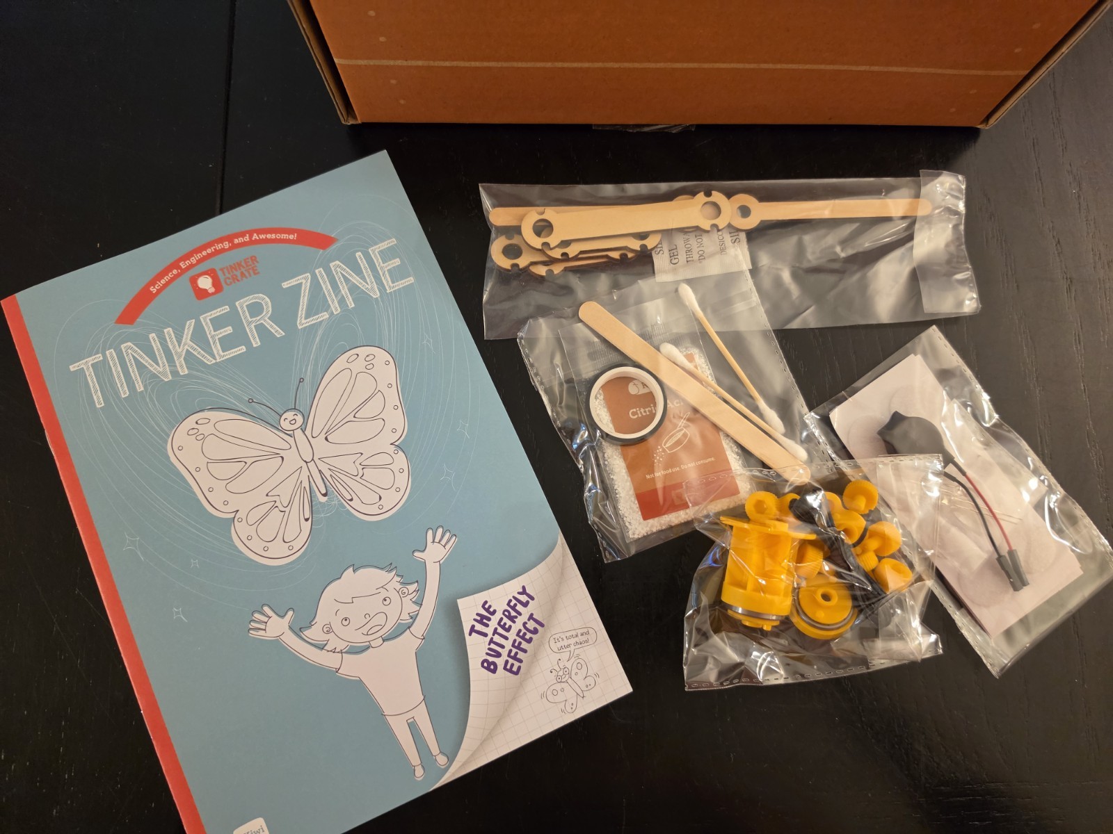 Kiwi Crate Tinker Boxes Glowing Pendulum DIY for Ages 9+