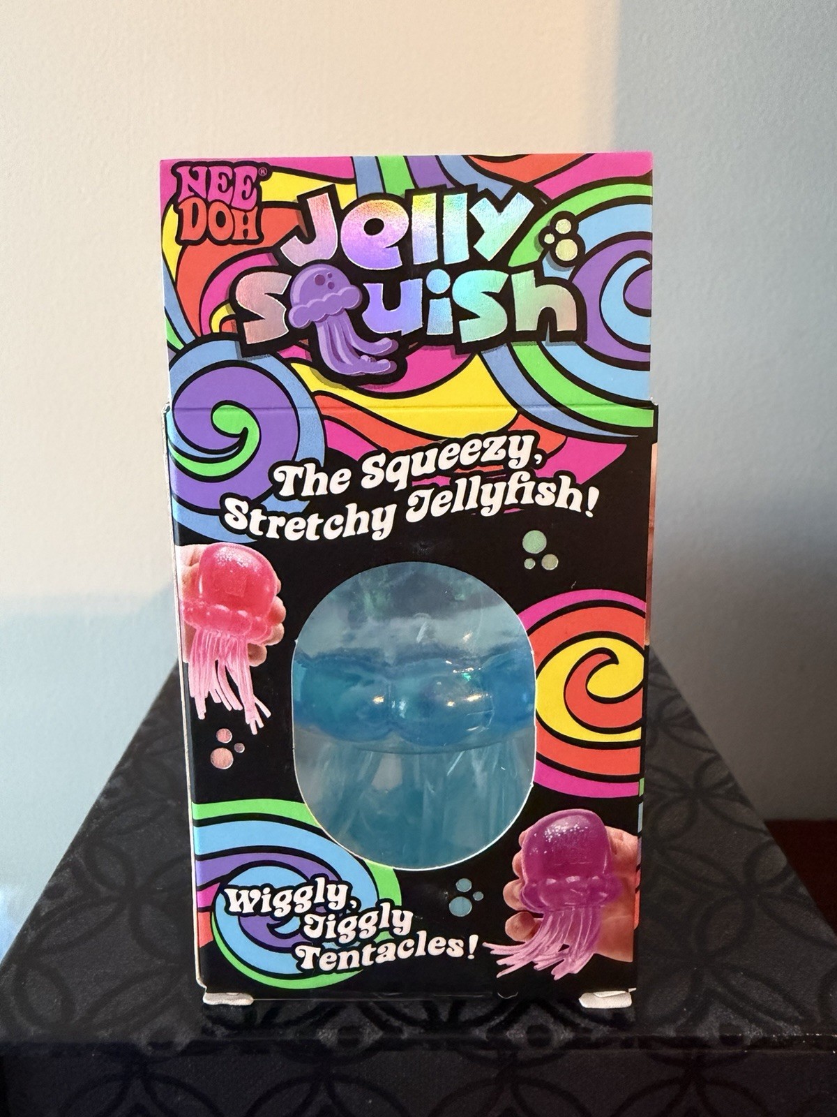 Authentic Schylling NeeDoh Jelly Squish Jellyfish Blue – Sealed New In Box