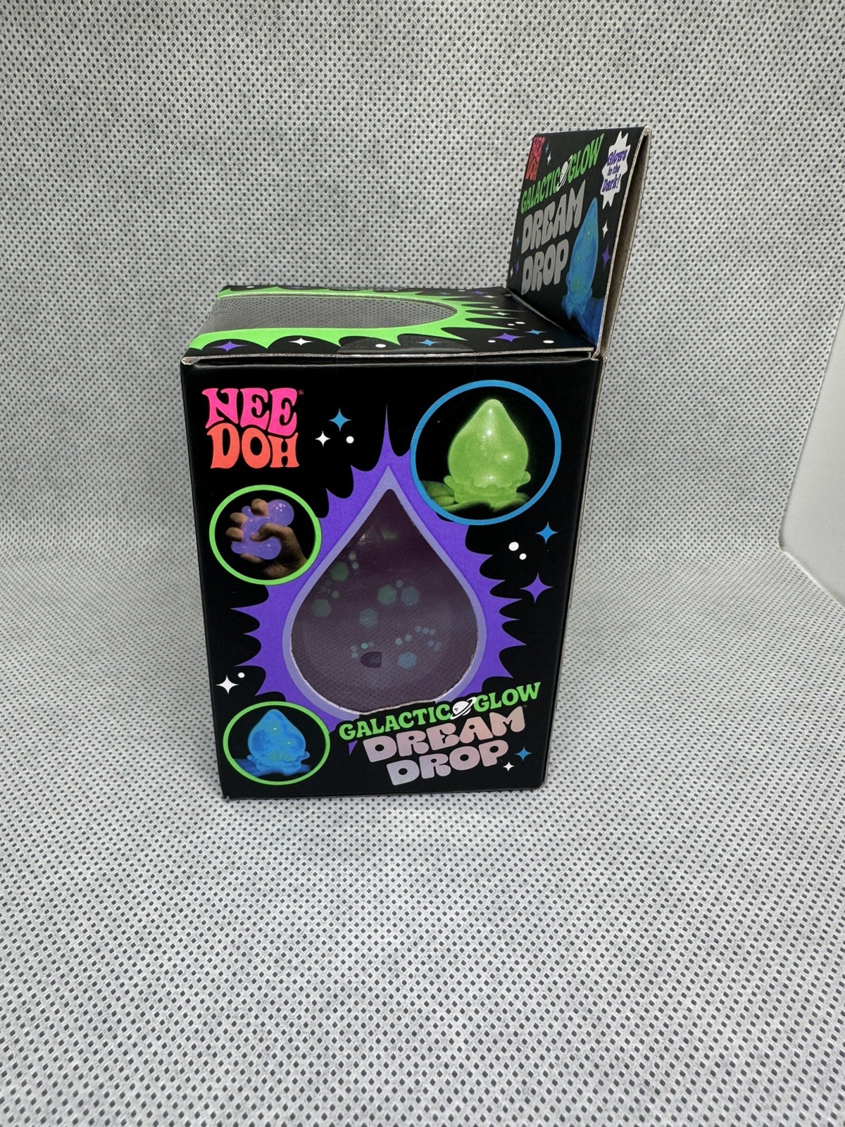 Galactic Glow NEEDOH DREAM DROP NEE DOH SCHILLING PurpleCosmic Bloom Fidget Toy