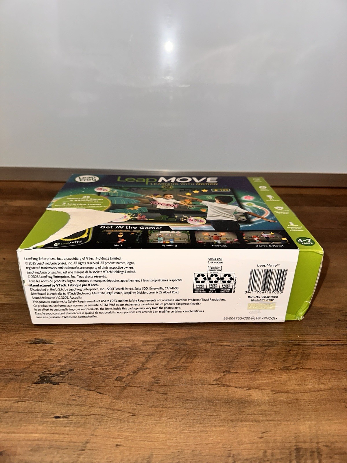 NEW Leap Frog LeapMove Learning Video Game System 25 Preloaded Games Sealed