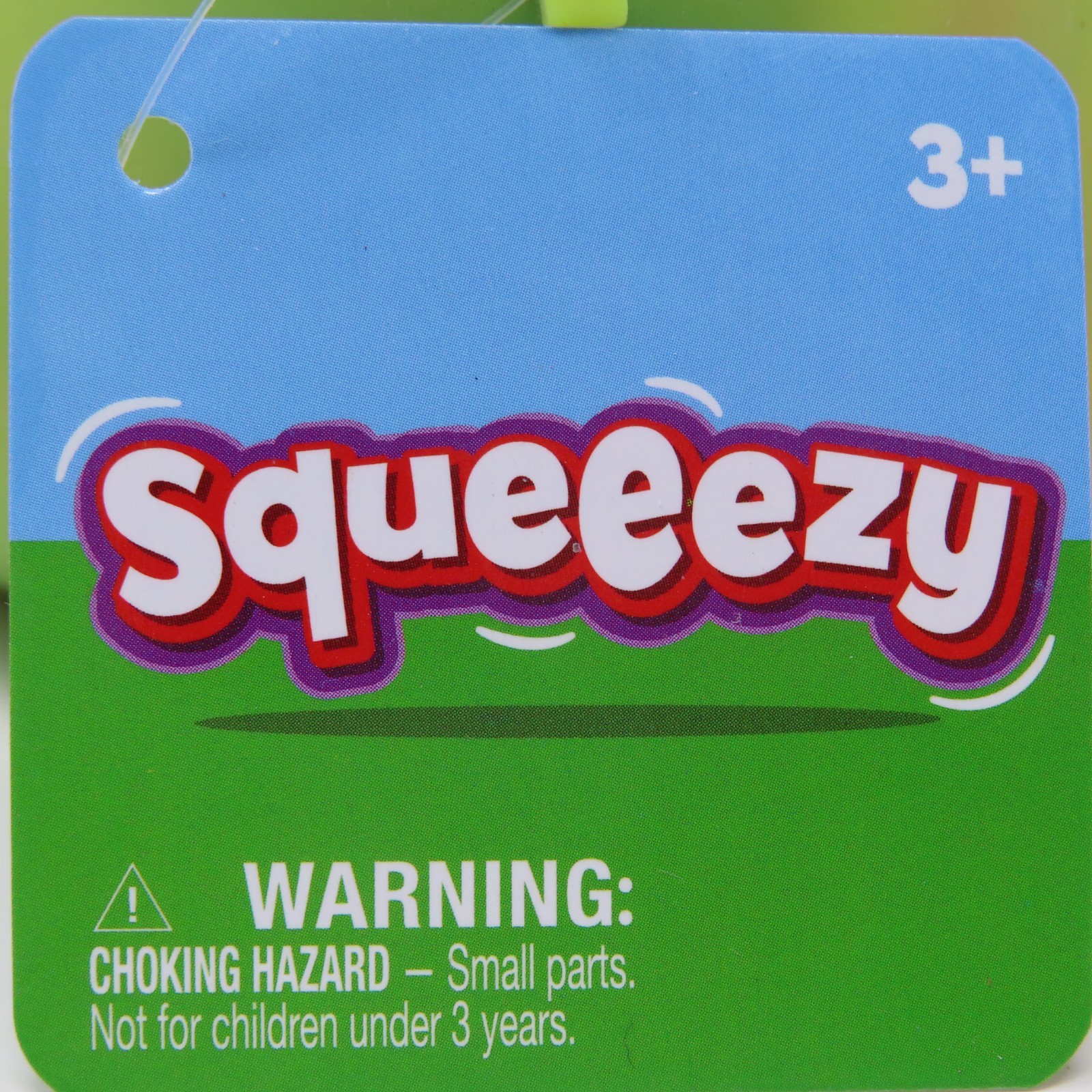Sunny Days Jumbo Squeezy Duck Green Tie Dye Squishy Stress Relief Toy 5” NEW