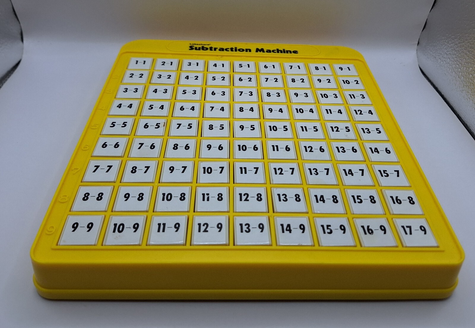 Lakeshore Learning Subtraction Machine Home School Magic Math