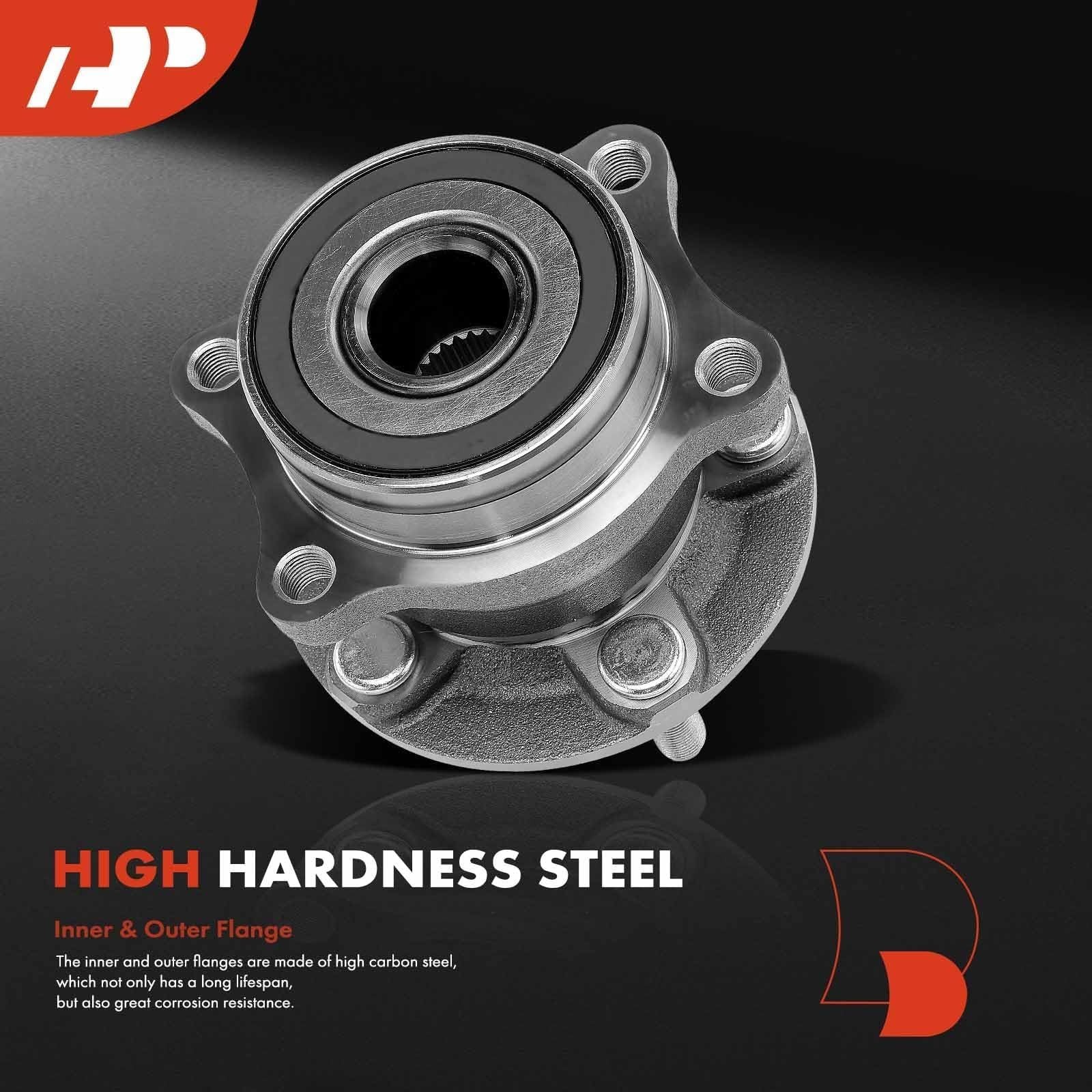 A-Premium 2 x Rear Wheel Bearing and Hub Assembly with 5-Lug Compatible with …