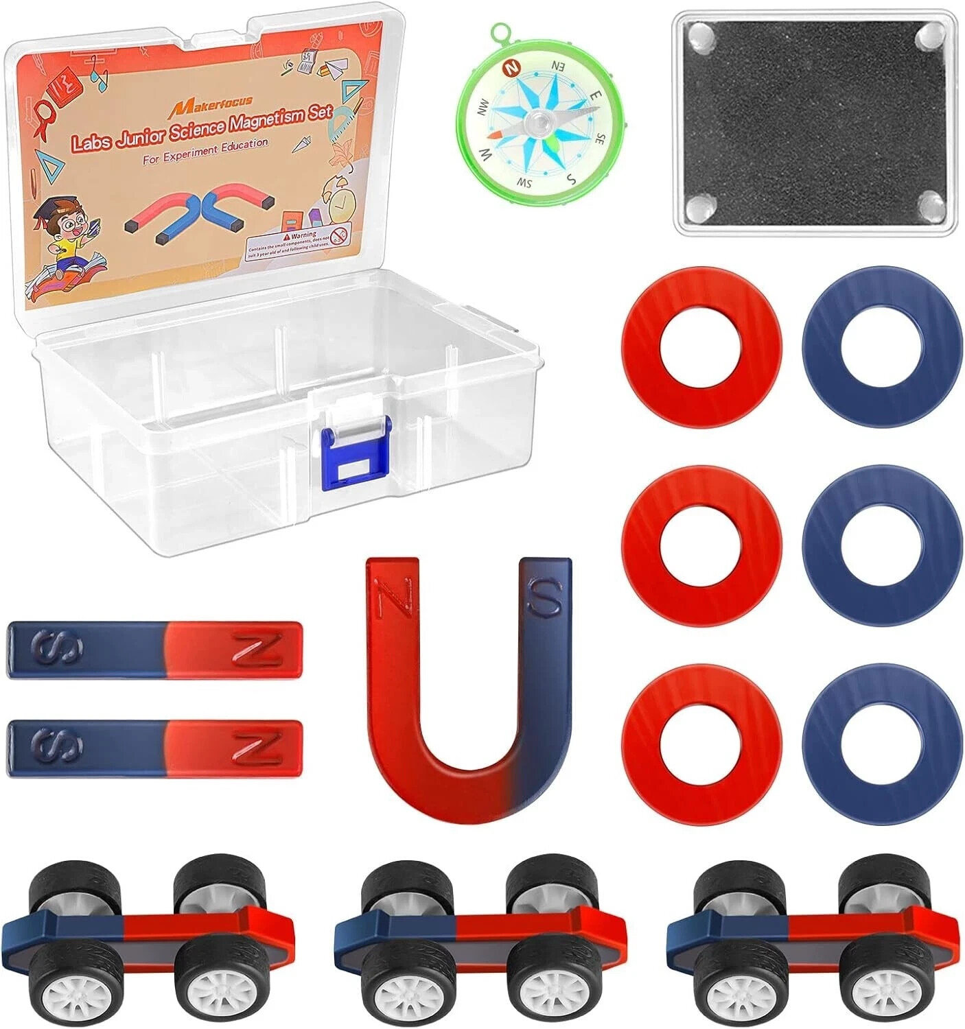Science Magnet Kits for Kids:Educational Magnet Science Projects STEM Magnets Ex