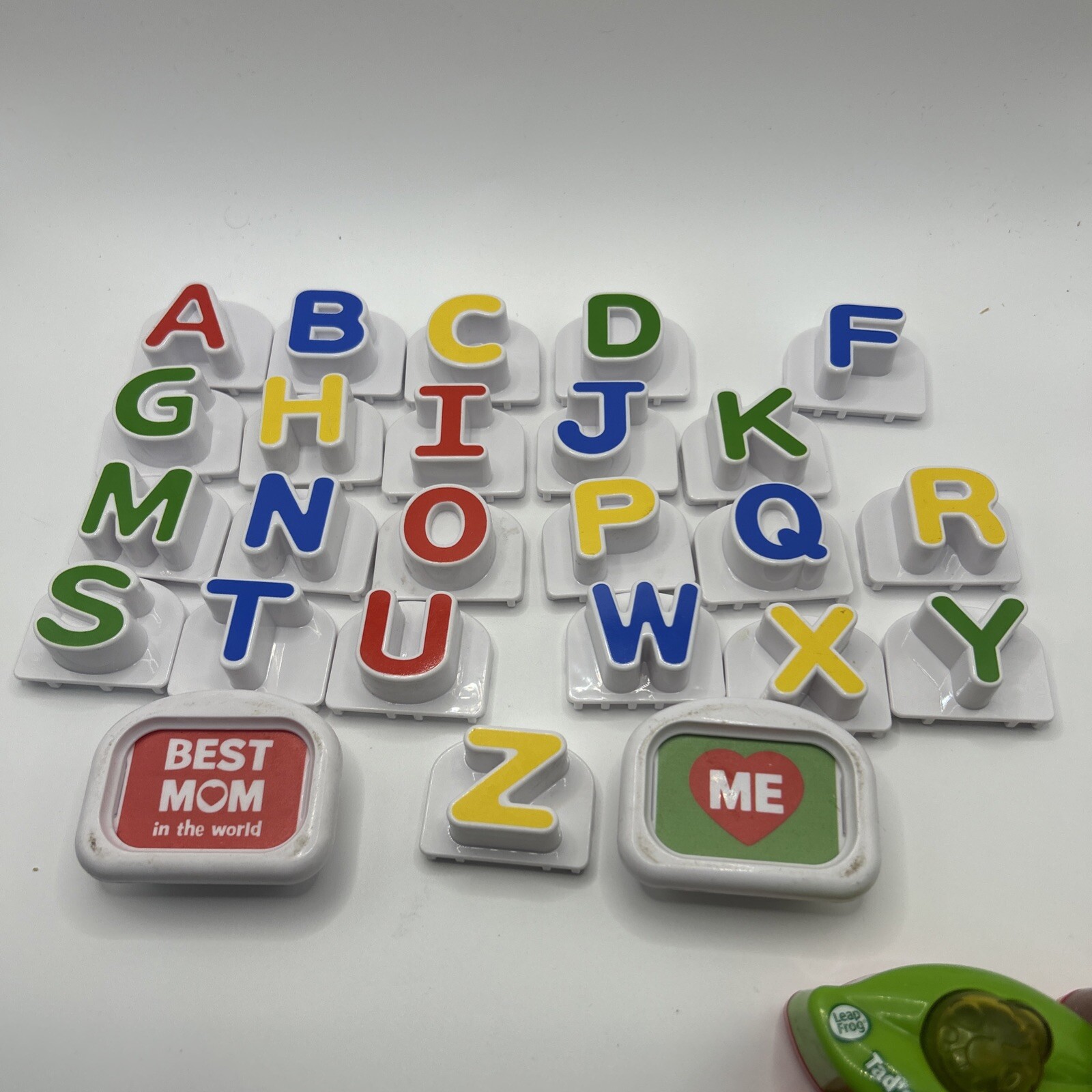 Leap Frog Tads Fridge Phonics Magnet Alphabet Apple Toy Letters NOT COMPLETE