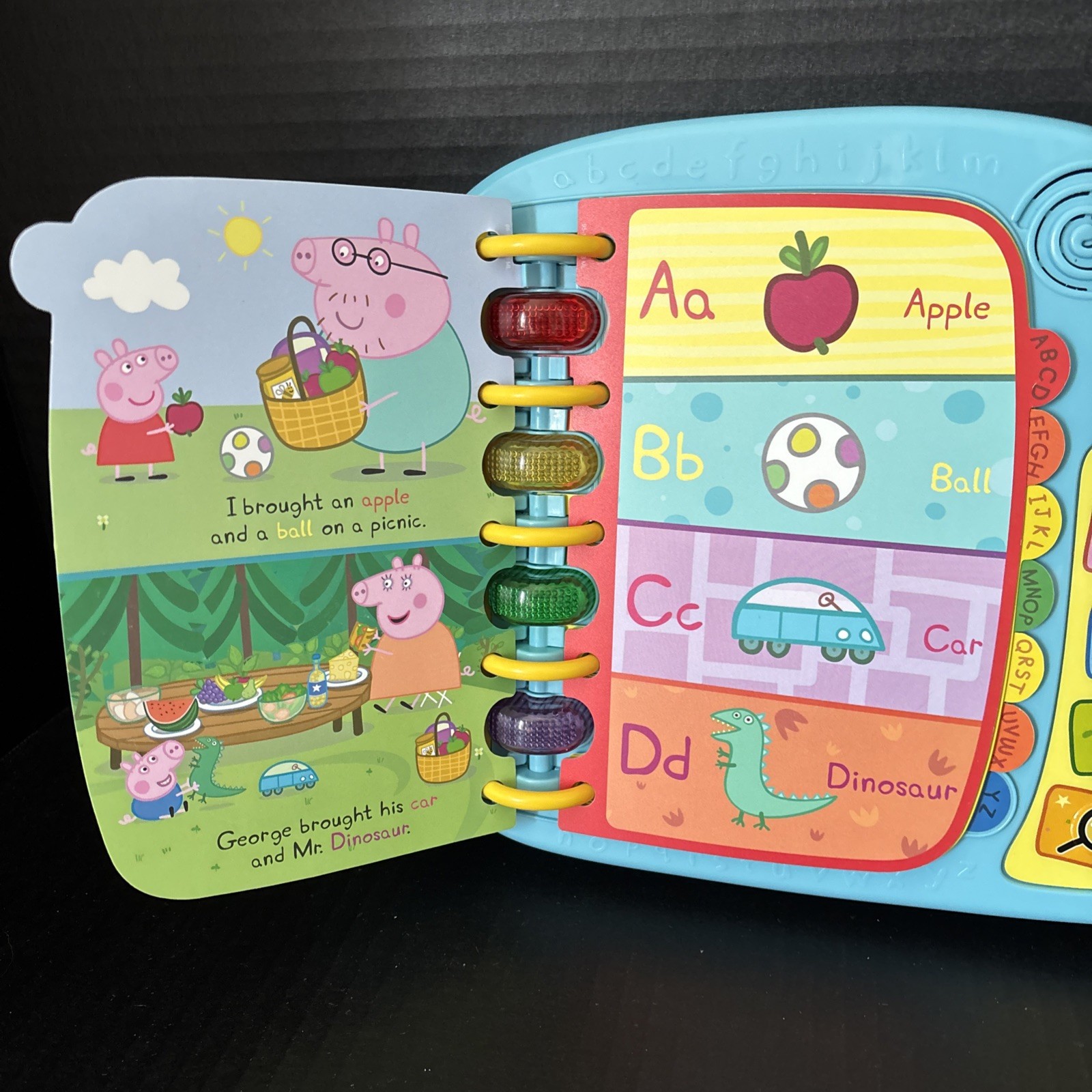 VTECH PEPPA PIG LEARN & DISCOVER BOOK-2+ YEARS-TESTED