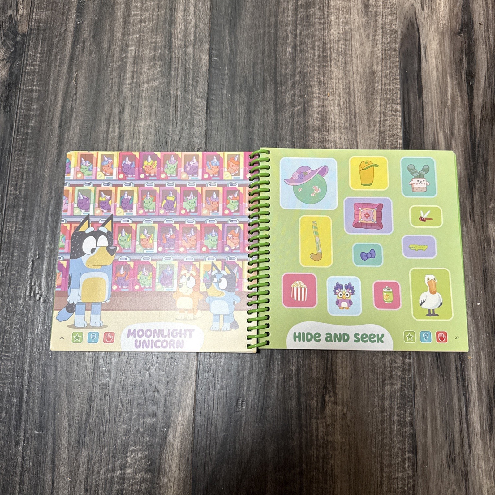 NEW LeapFrog Leap Start Preschool book — BLUEY: FUN AND GAMES