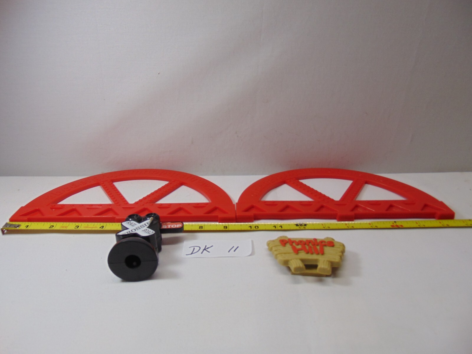 LeapFrog Leap’s Phonics Railroad Alphabet Train Part Signs & Bridge Rail Beam