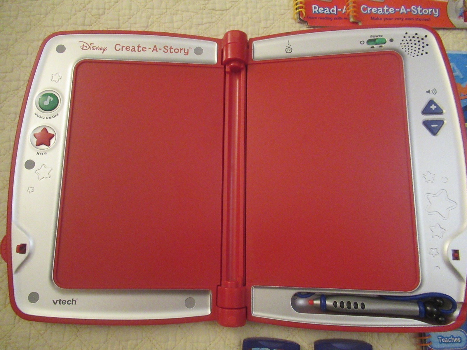 Disney VTech Create-A-Story Collection (Tested & Works!)