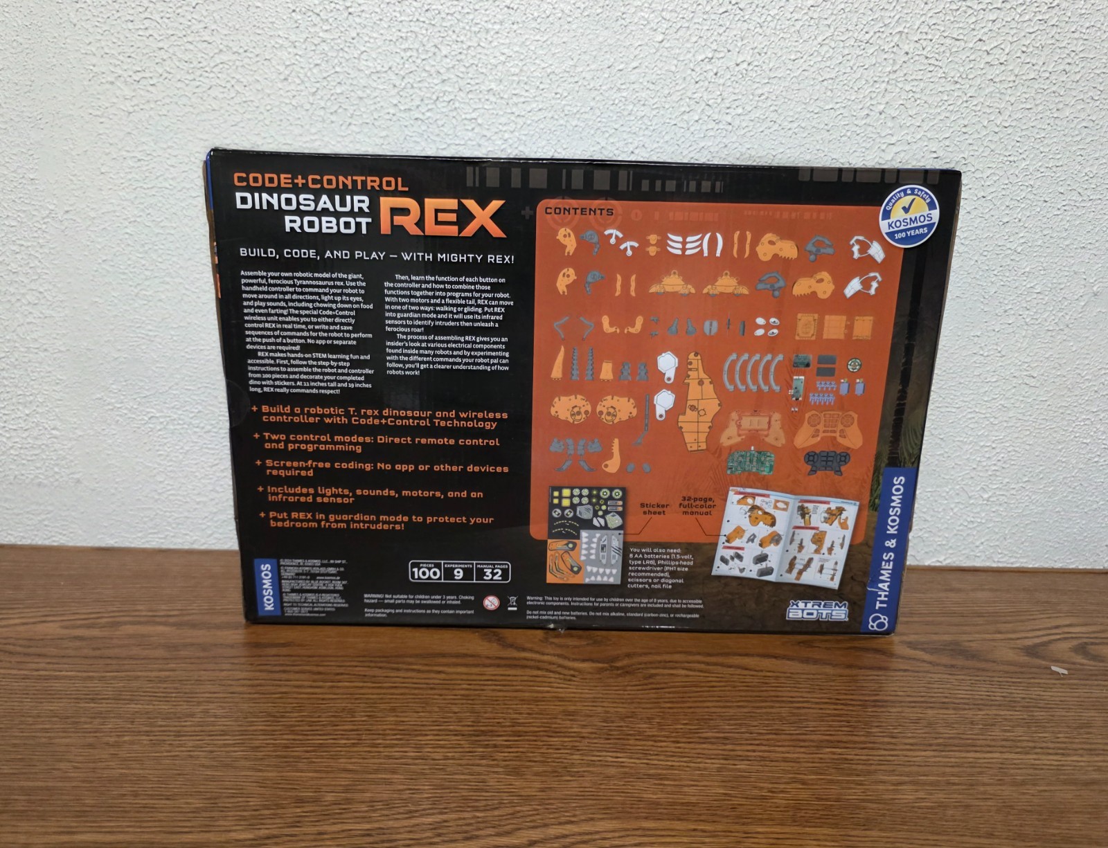 Learning – Code and Control Dinosaur Rex 2024 – New in Box by Thames and Cosmos