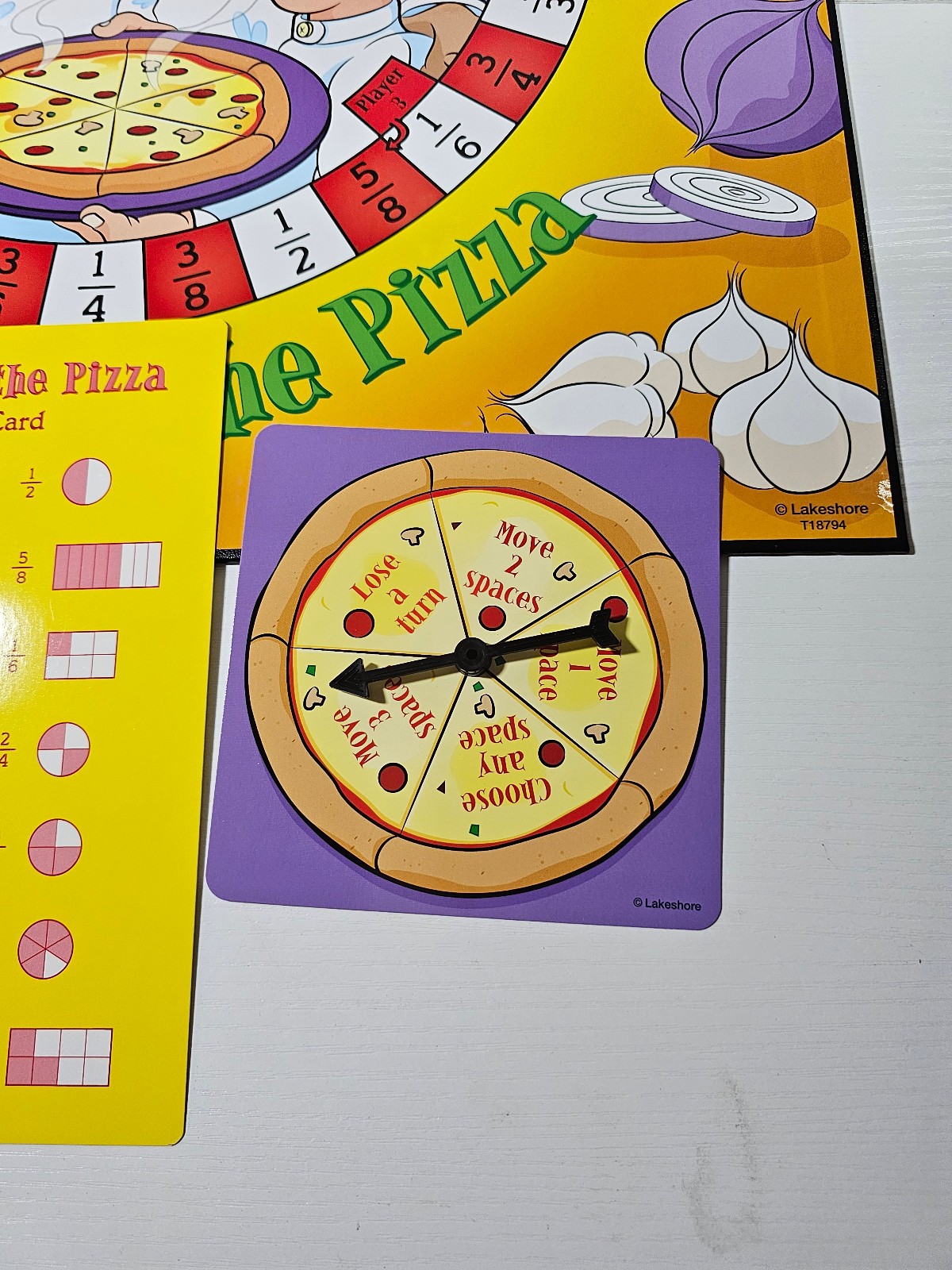LOT Fraction Pizza Game, 120 Number Board, Abacus, Money Puzzle Homeschool