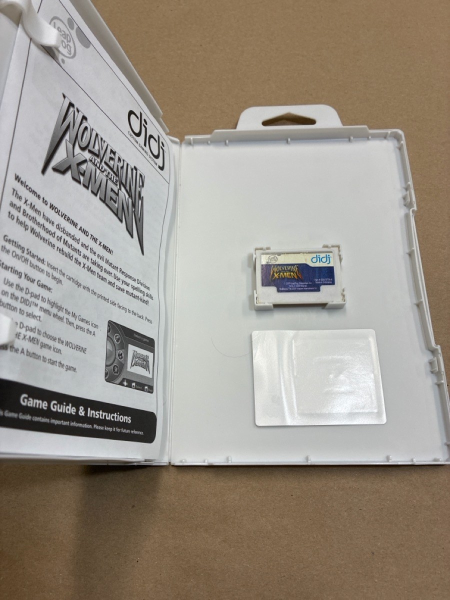 LEAPFROG DIDJ GAME: WOLVERINE AND THE X-MEN (HPB030689)