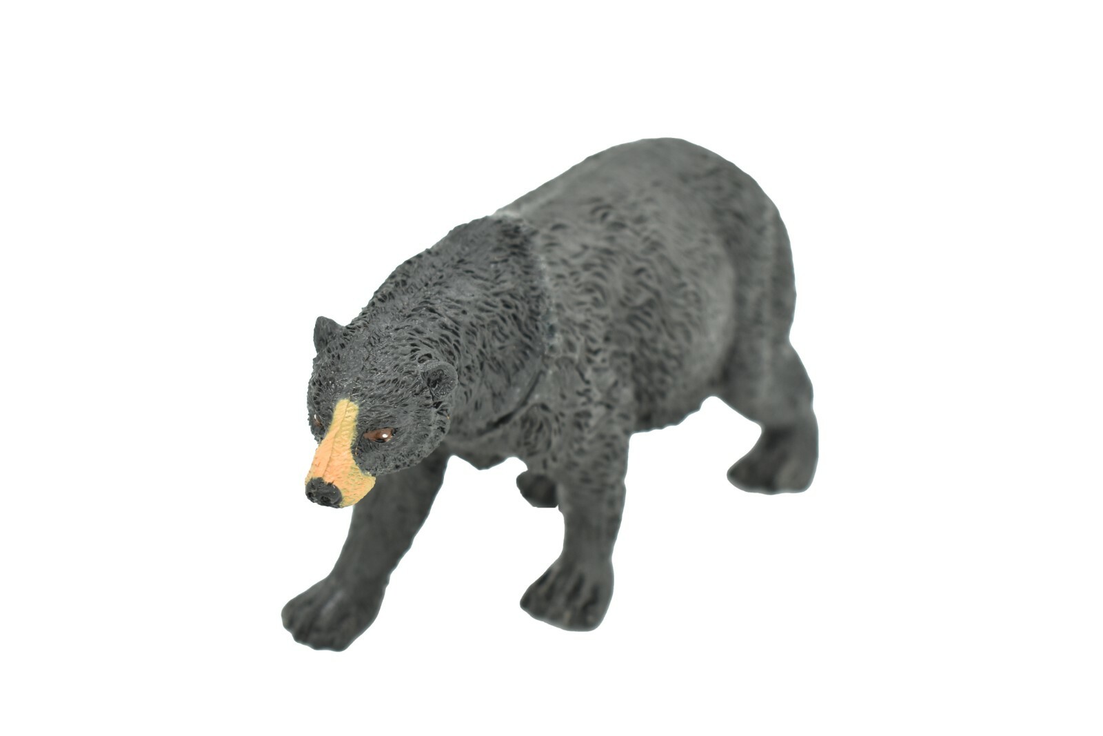 Black Bear, Plastic Replica 5 inches long 2 3/4 inches tall – F4338 B3