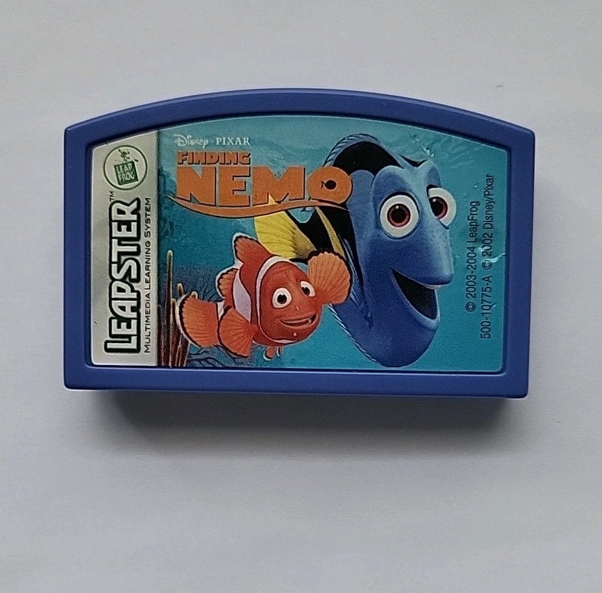 Leapfrog Leapster Disney Pixar Finding Nemo Learning Game Cartridge Only