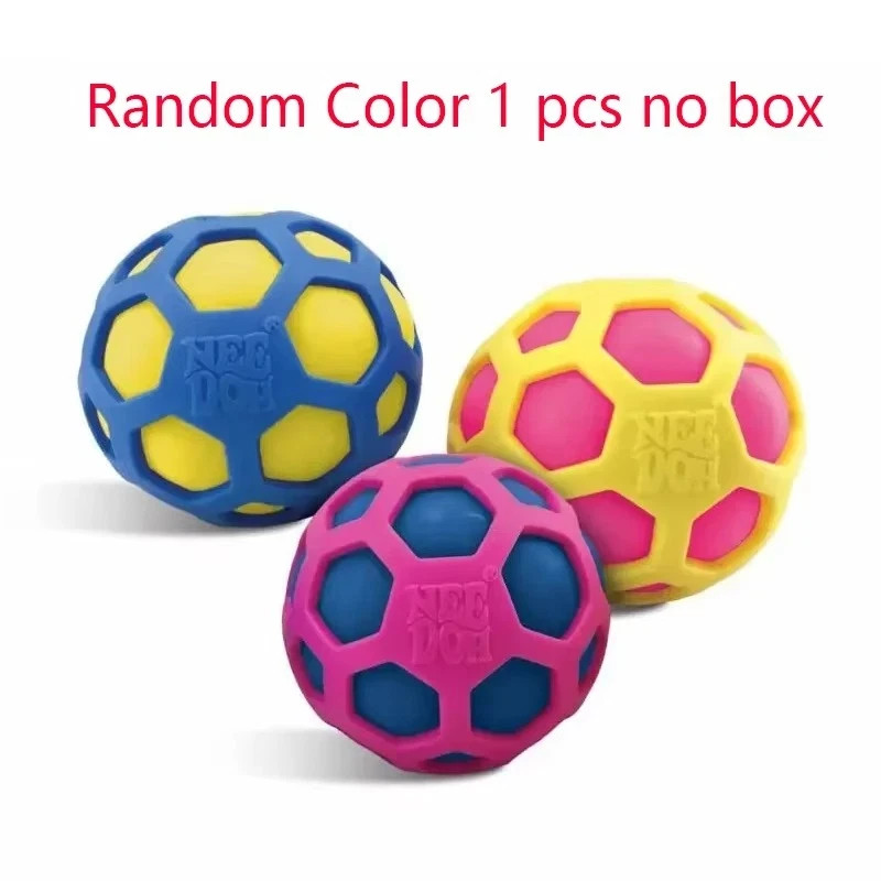 NeeDoh Atomic Squishy Stress Relief Ball Fidget Toy Sensory Pink Box Gift