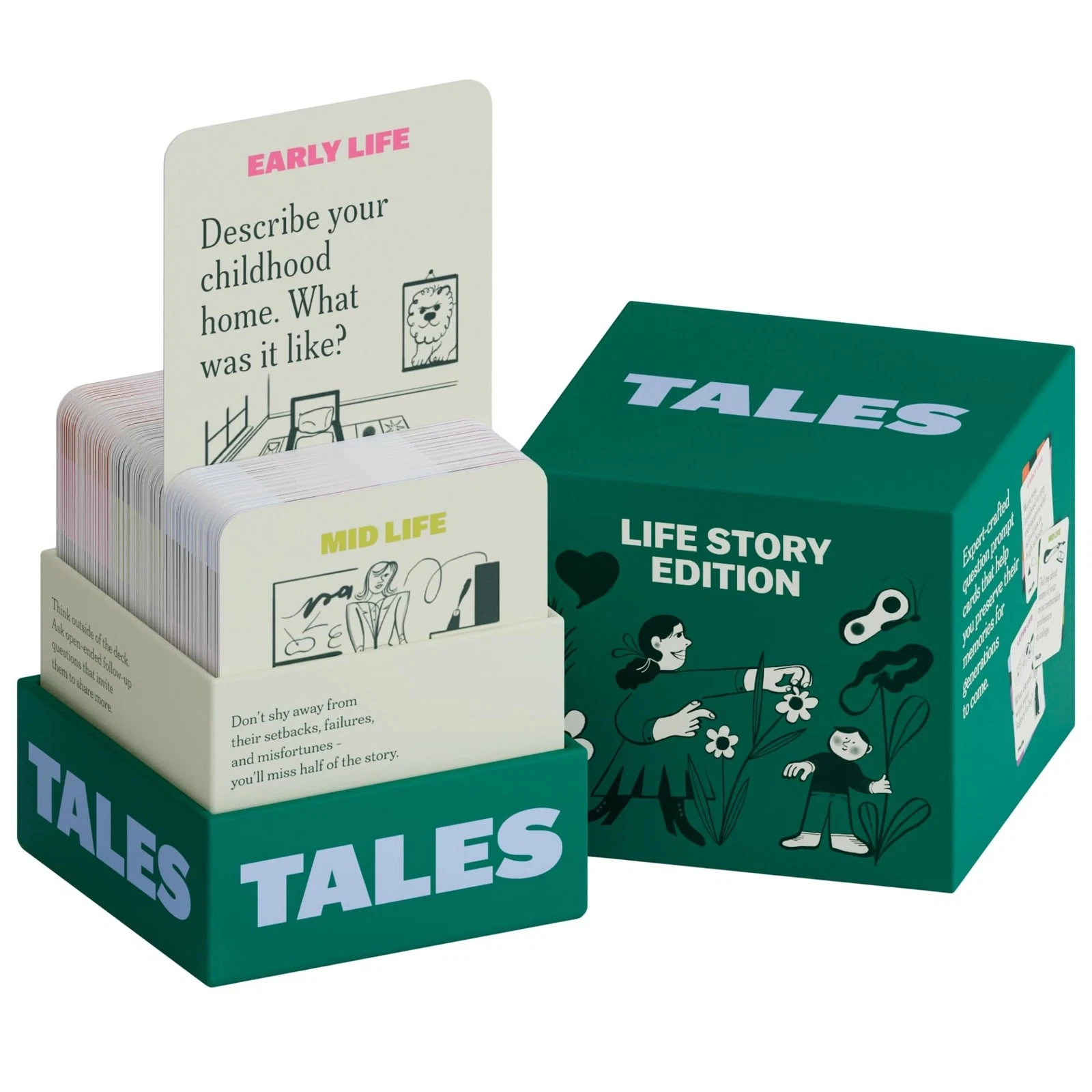 Conversation Starter Cards For Family/Couples/Life Story Card Game Board Game