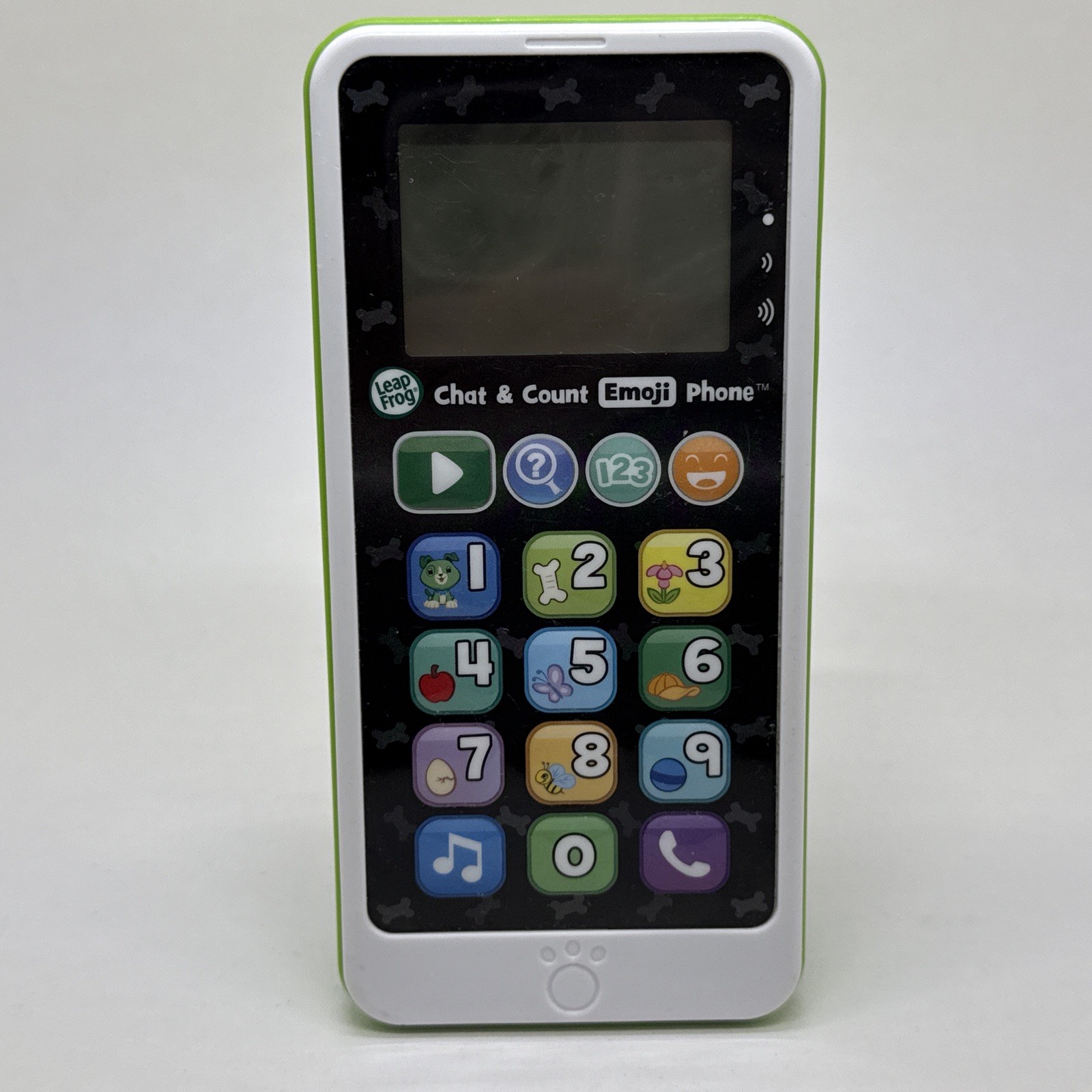LeapFrog Chat and Count Emoji Phone – Green – Fun Learning for Kids Smart Phone