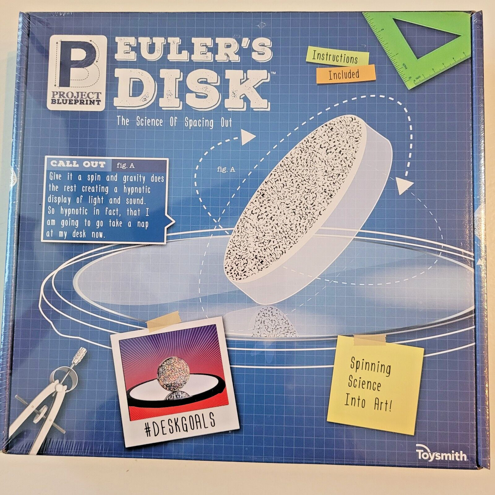 Euler’s Disk Science Kits & Toys School Learning Games for Girls Boys Toysmith
