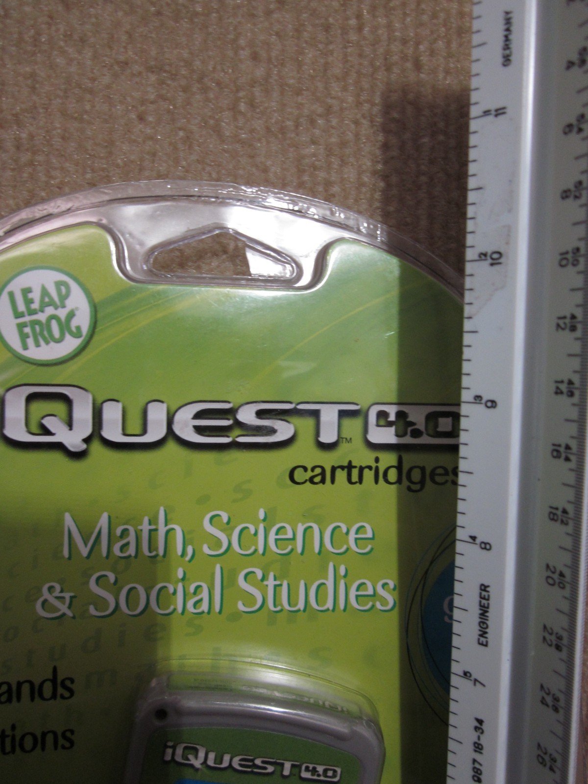 Leapfrog iQuest 4.0 Learning Cartridge Math Science Social Studies Grade 5