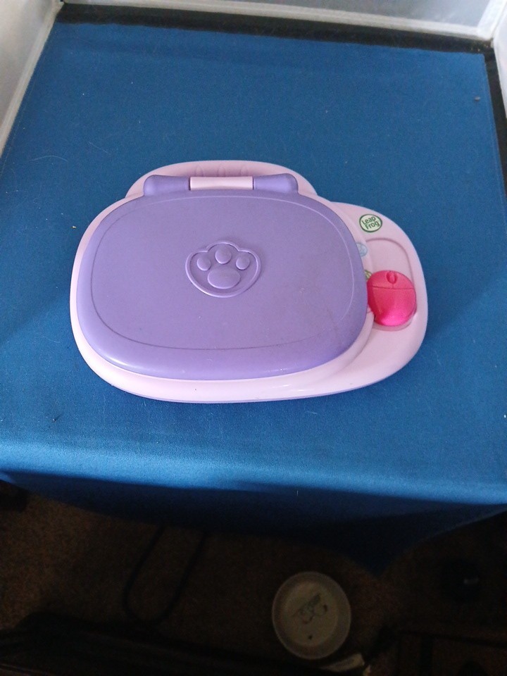 Leapfrog My Own LeapTop Learning Interactive Laptop Tested Works Great Purple