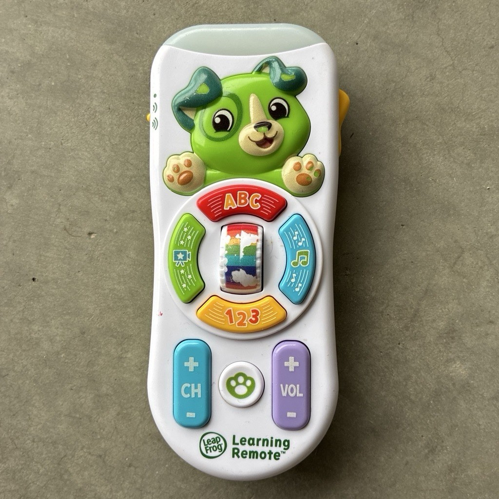 Working LeapFrog Electronic Learning Toy Learning Remote 2023 MPN 61741 Ages 1-3