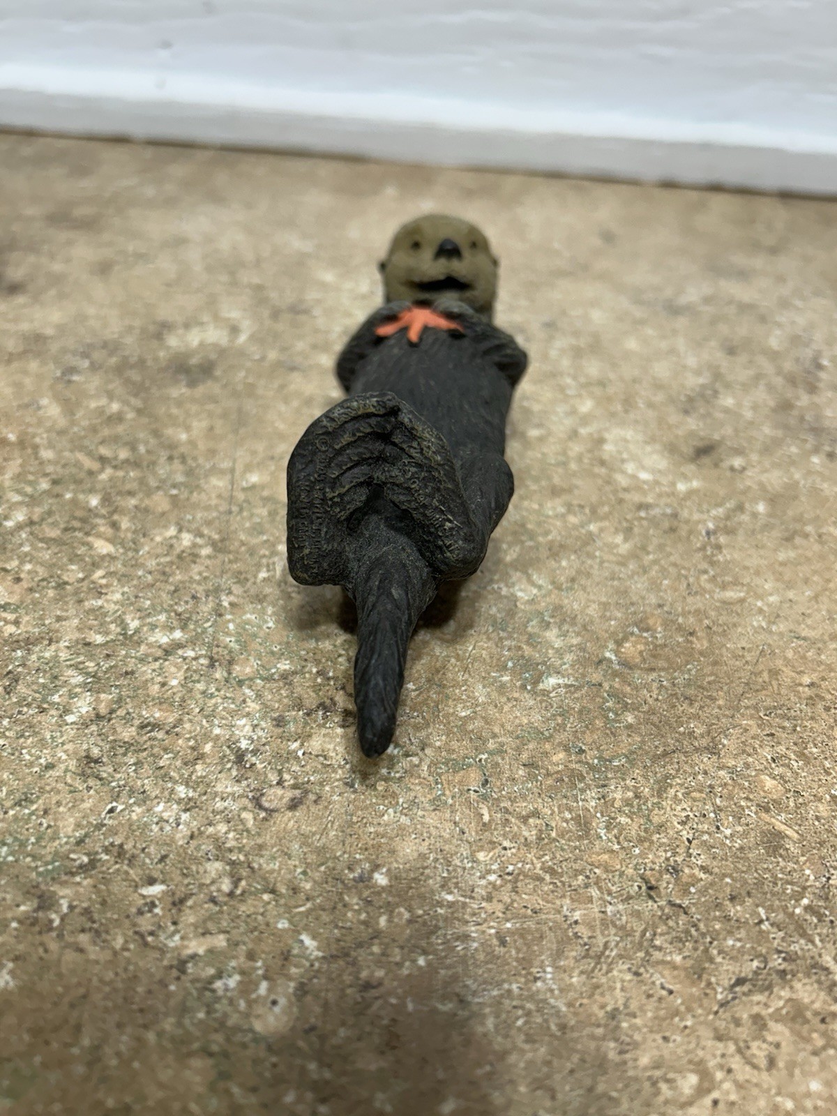 Safari Ltd. Sea Otter Figure With Starfish 2003 Marine Mammal