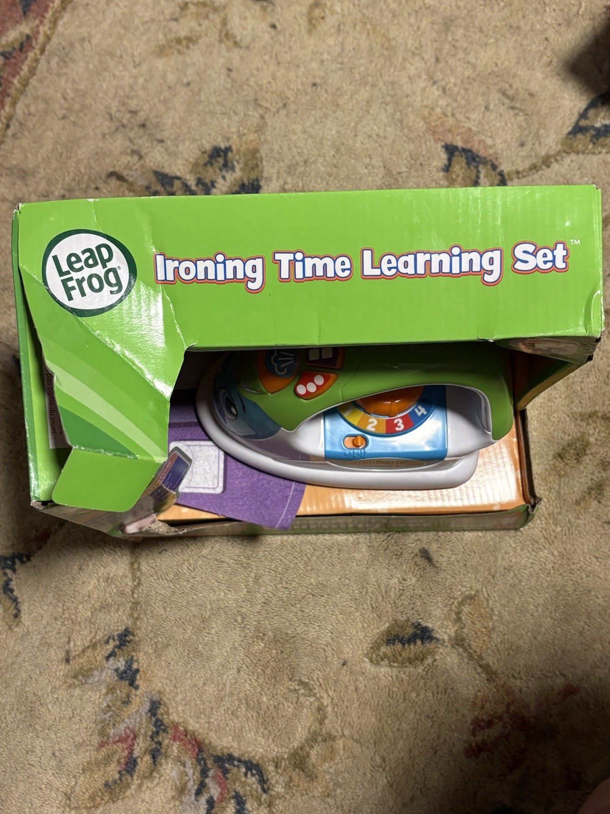 New LEAPFROG Ironing Time Learning Set – Motion-Sensing Play Toy 18mo+ See Desc
