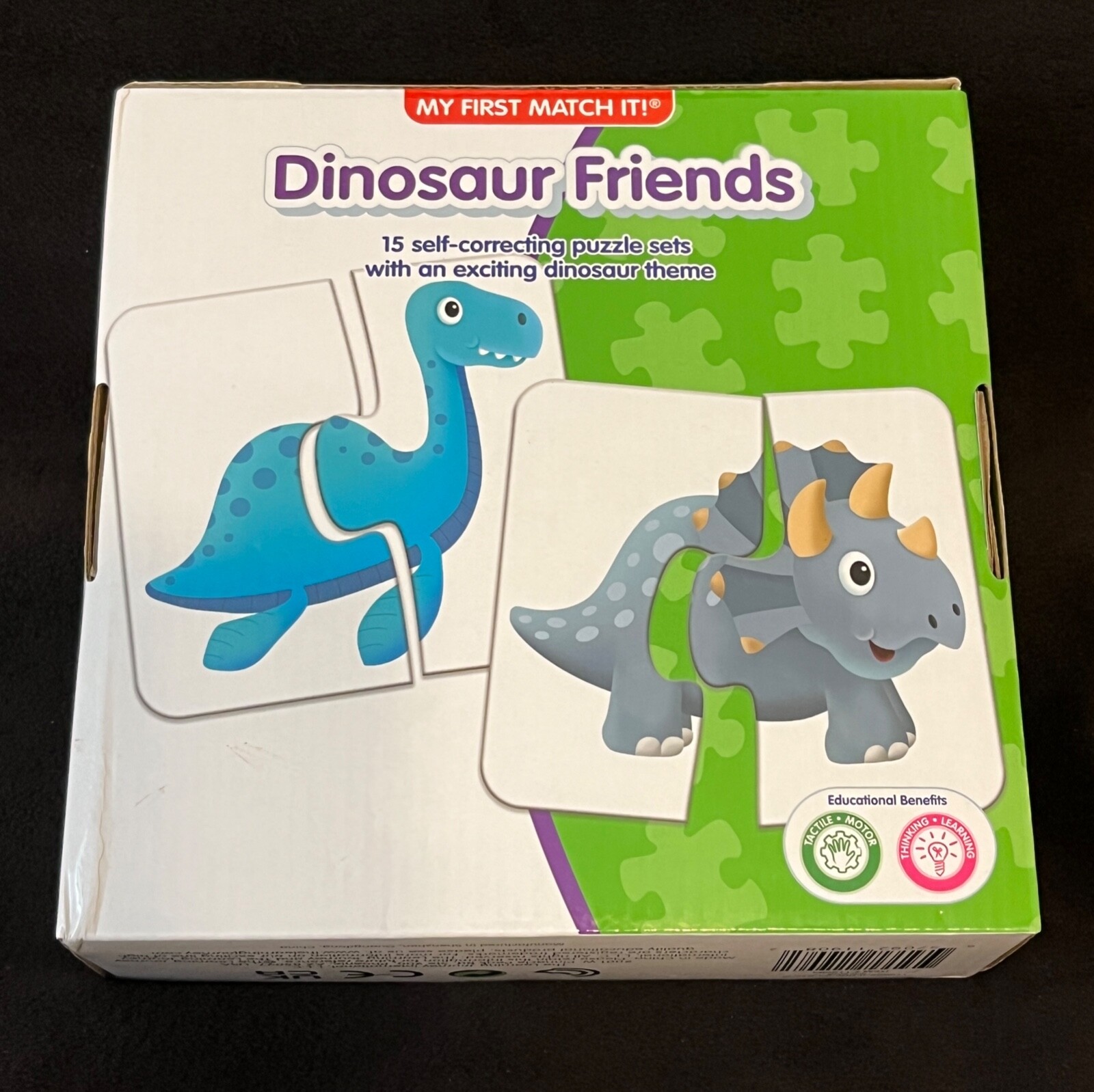 The Learning Journey: My First Match It Dinosaur Friends 2 Years and Up NEW