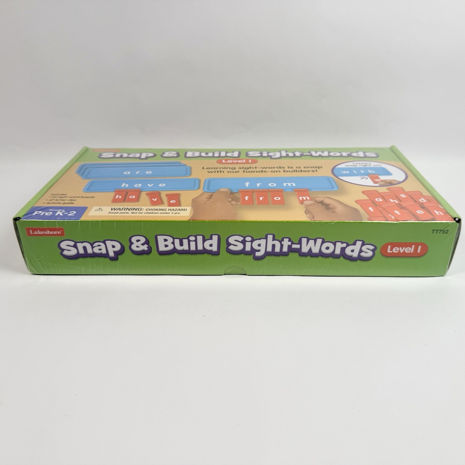 Lakeshore Snap & Build Sight-Words Level 1 TT752 New Sealed Pre-K–2