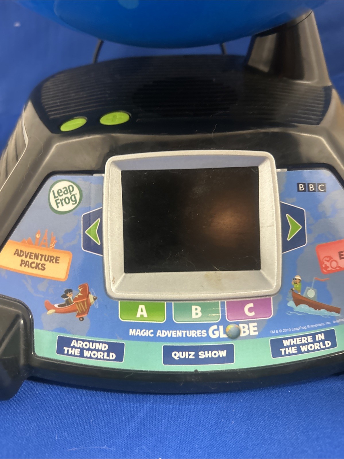 LeapFrog Magic Adventures Globe 2.8″ Video Screen BBC Videos & Games Working