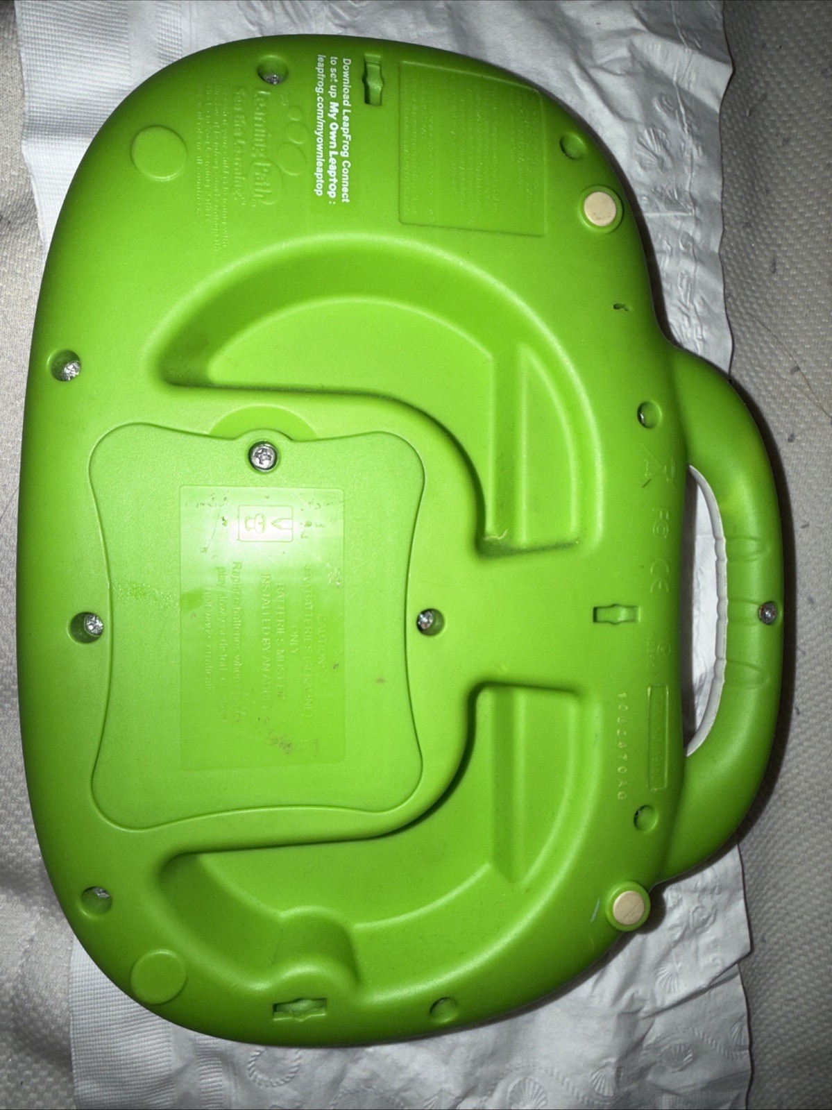 LeapFrog My Own Leaptop Laptop Green Learning Interactive ABC Music Games
