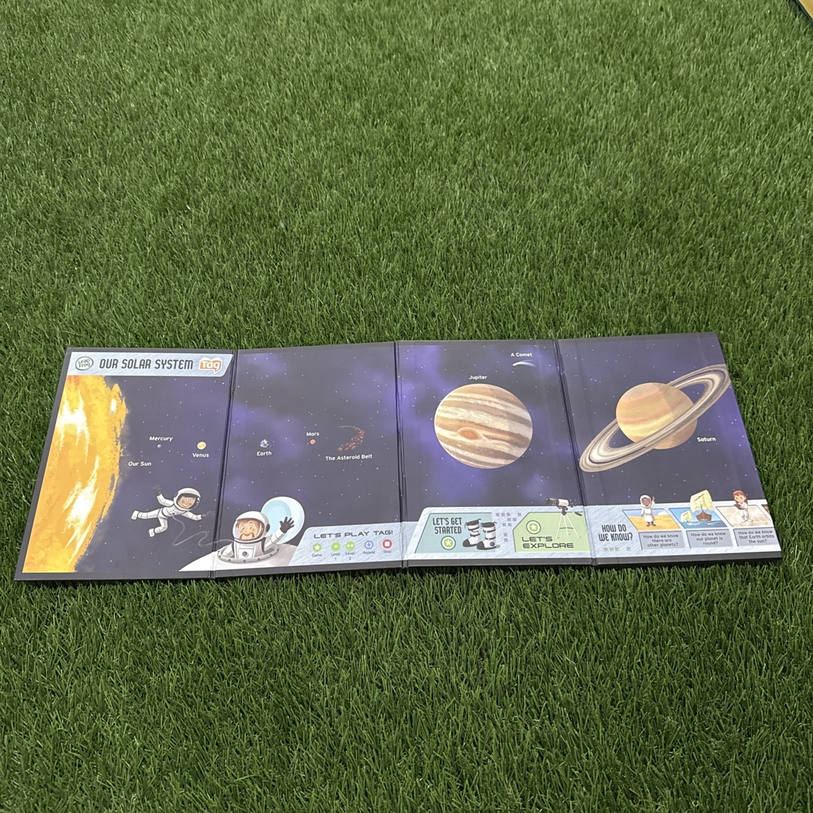 LeapFrog Tag + LeapReader Activity Map/Pack — SOLAR SYSTEM ADVENTURE PACK
