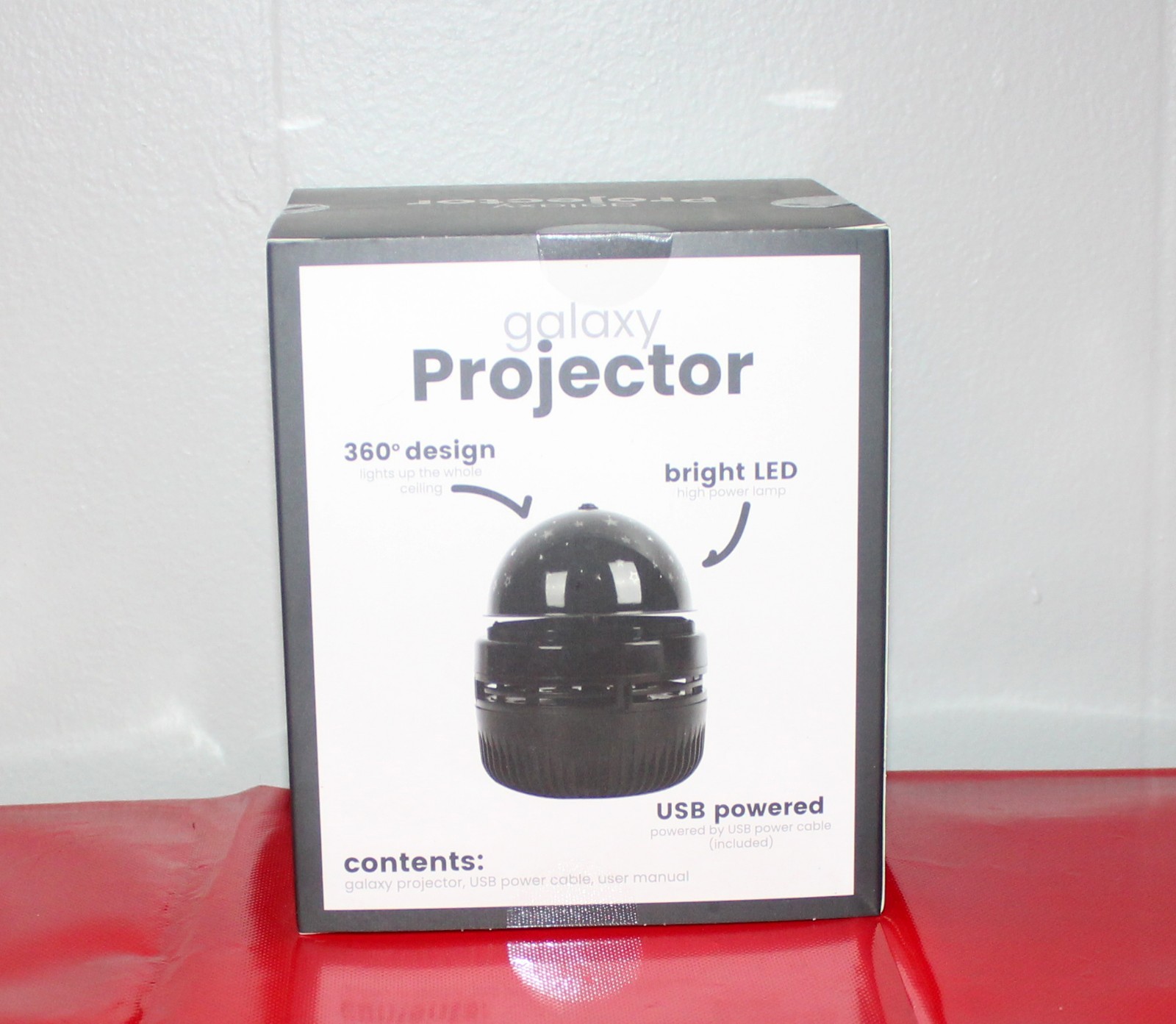 Vivitar LED Projector Black Base: Educational Science Toy, USB Powered 8+ Years
