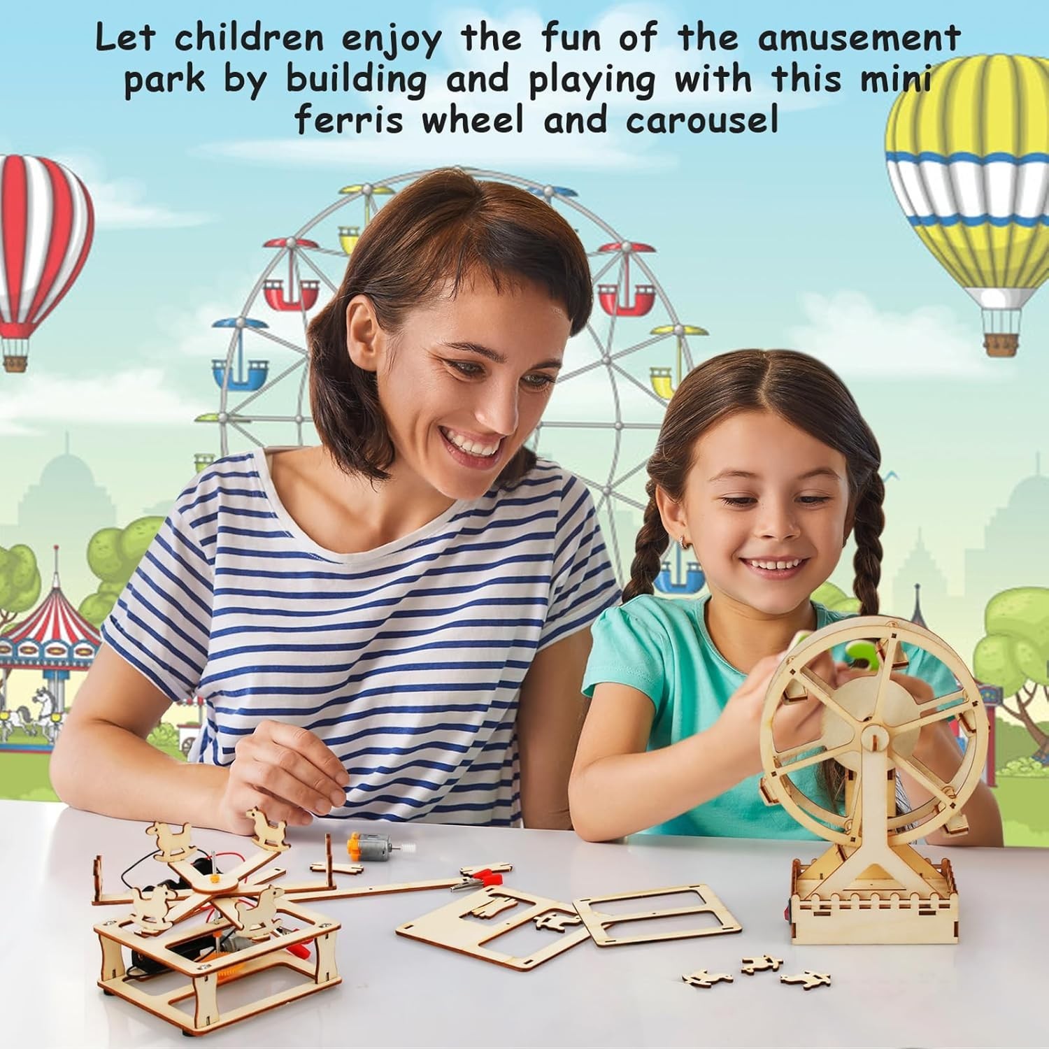 Creative 4-in-1 STEM Building Kits for Kids Ages 8-13 – Lights Up Imagination