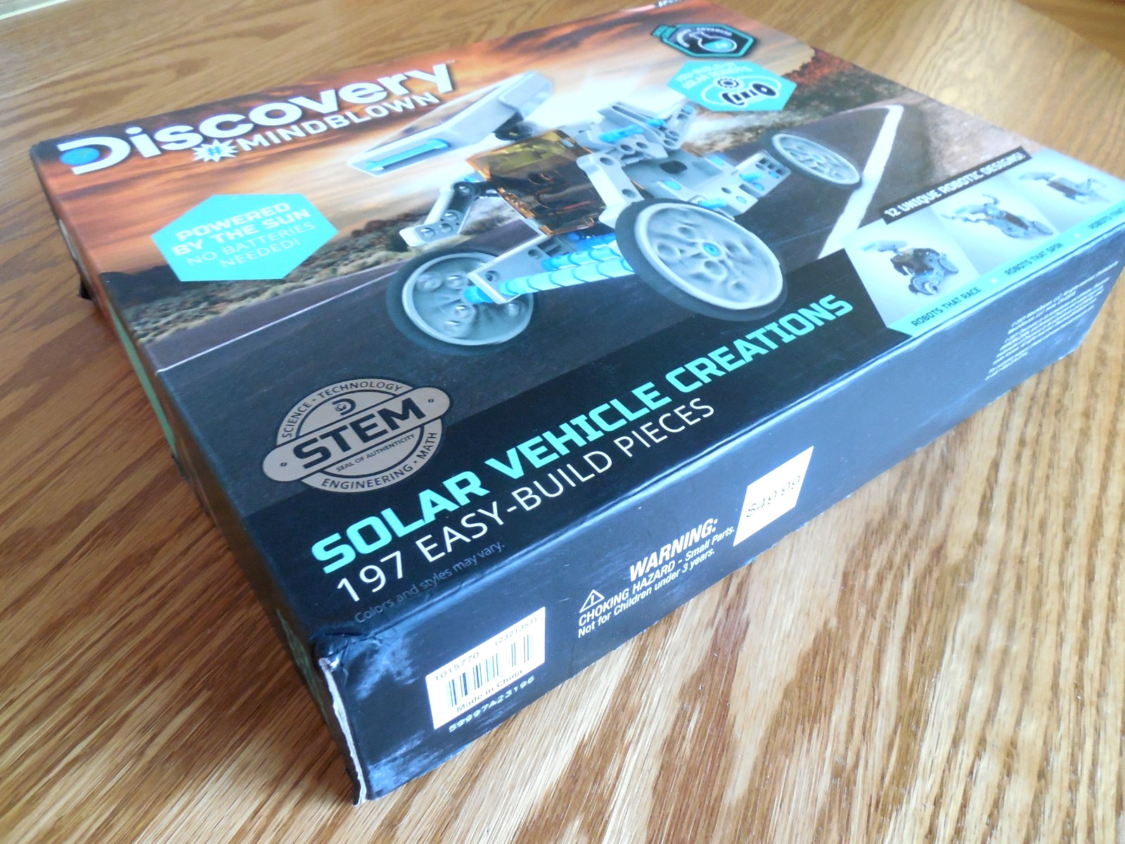 NEW Discovery #Mindblown “Solar Vehicle Creation” Kit w 197 Easy-Build Pieces