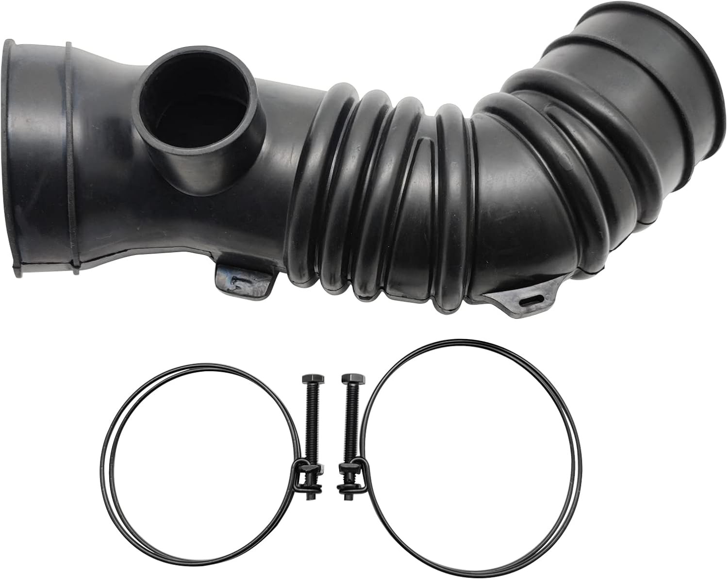 Air Cleaner Intake Hose Tube with Clamps for 1995-2004 Tacoma 4CYL 2.4L 2.7L / 1